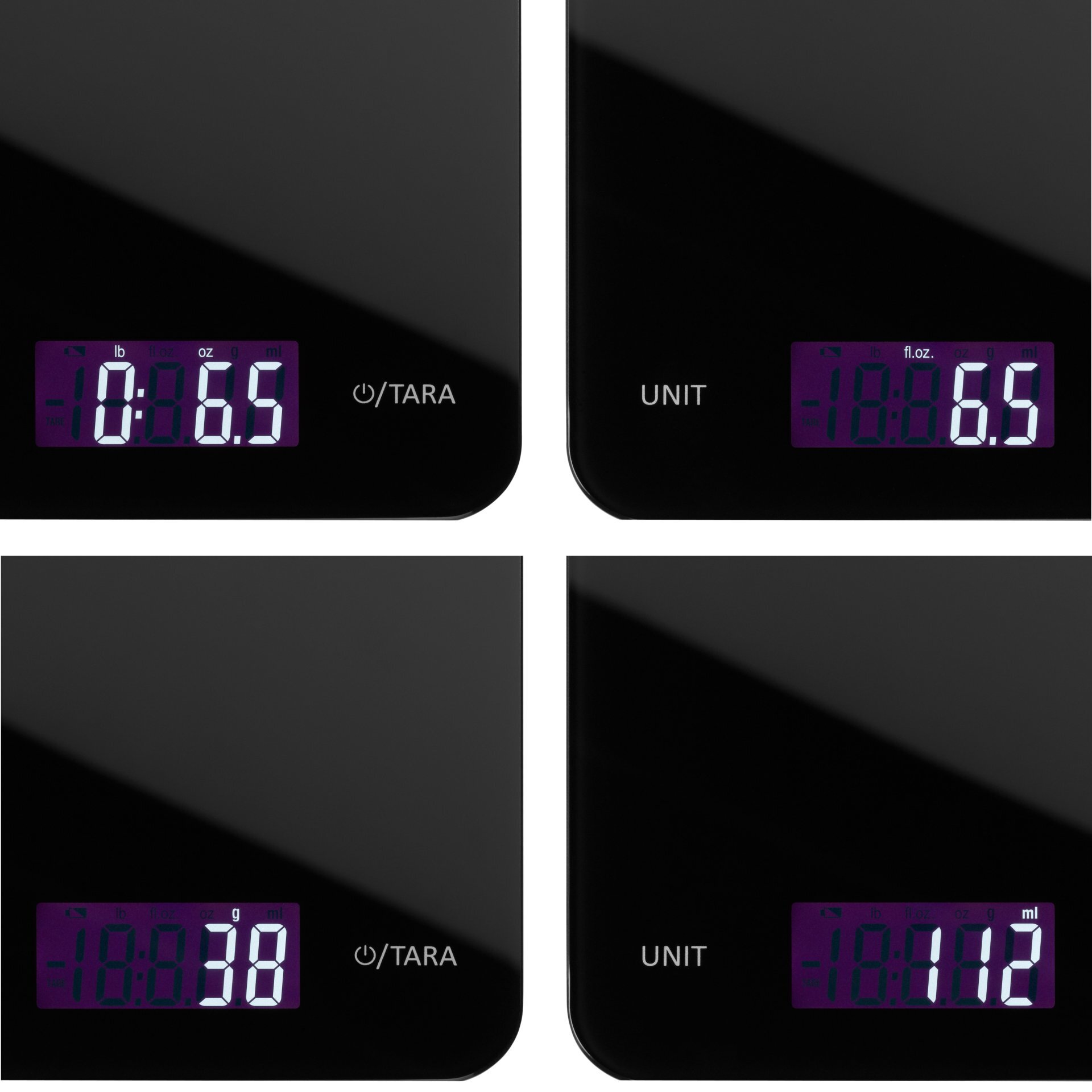 Küchenwaage, Messen/wiegen