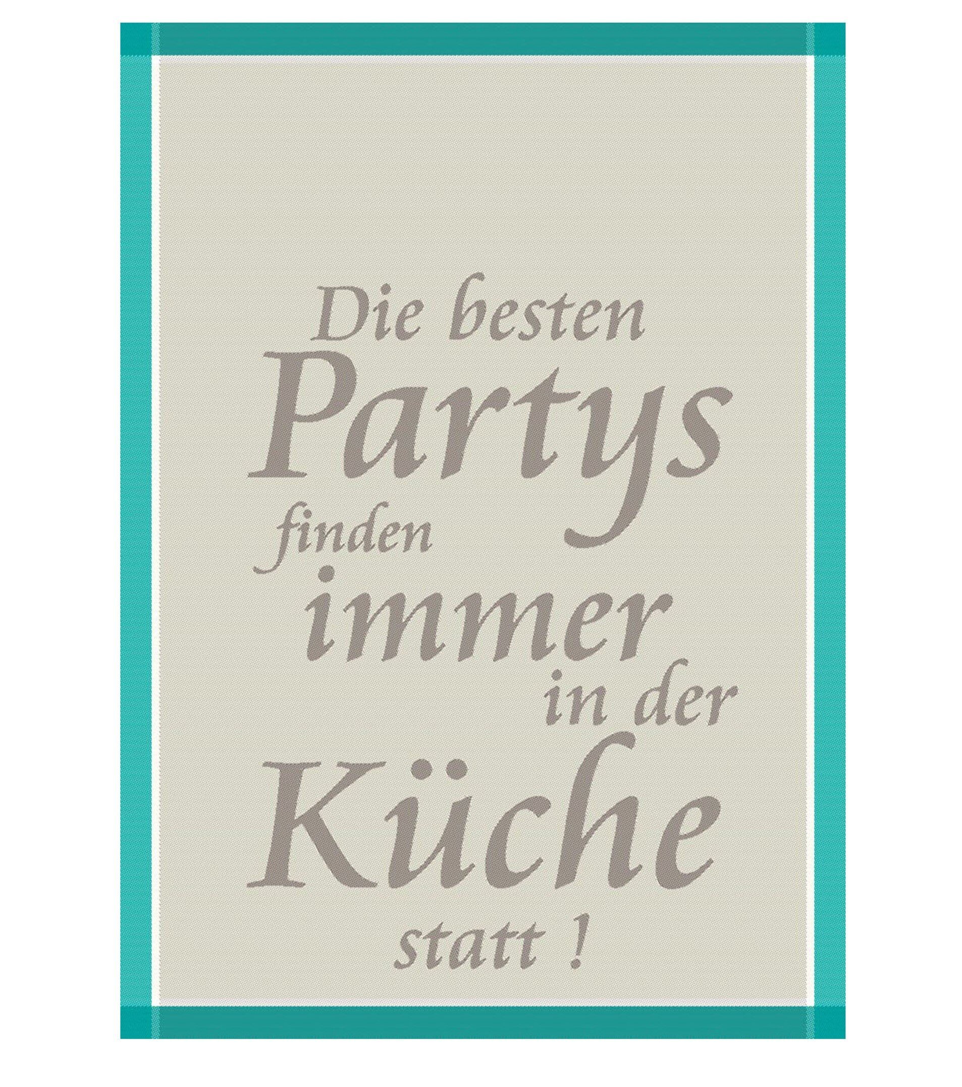 Geschirrtuch, Die besten Partys finden immer in der Küche…