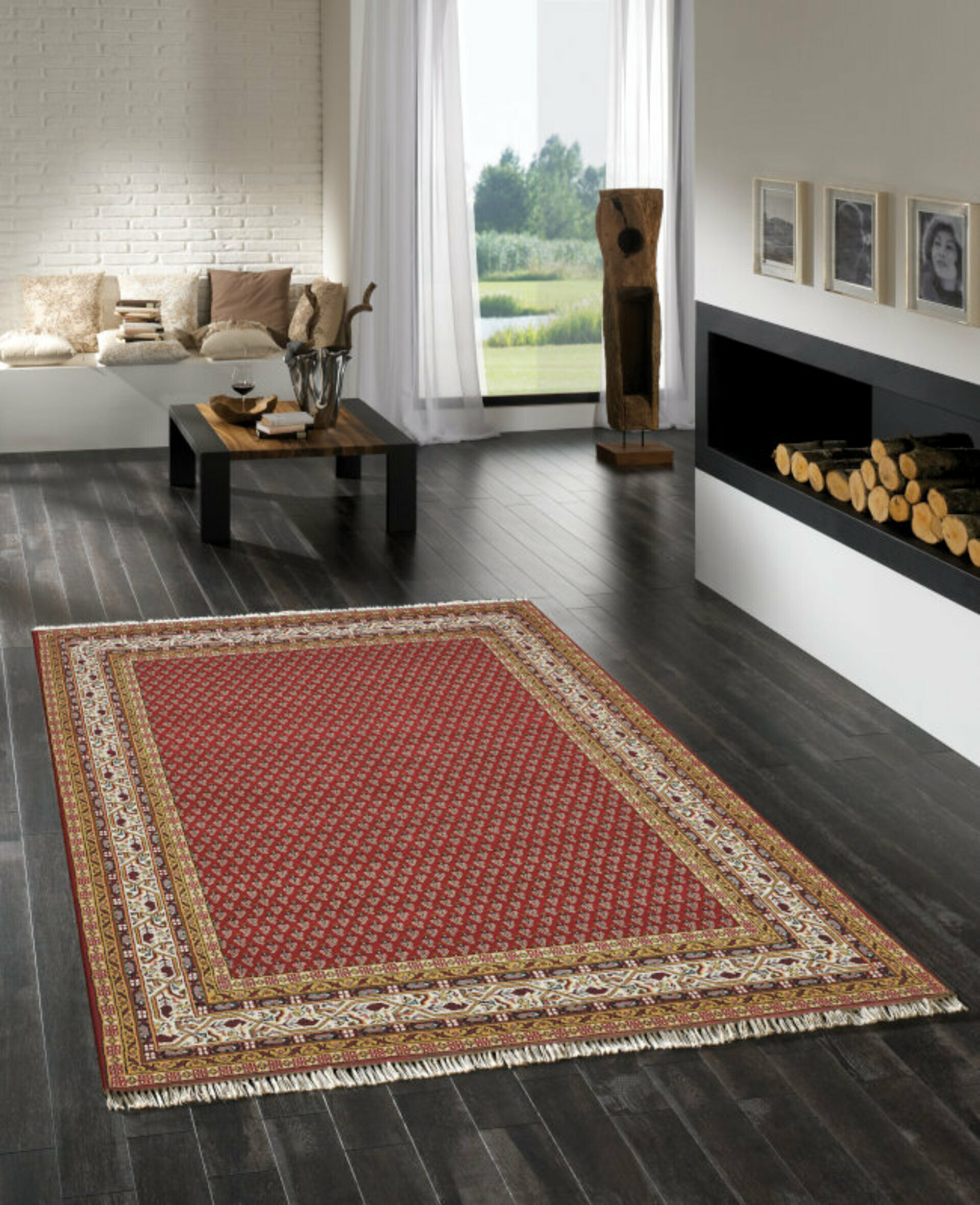 Handknüpfteppich, Bikaner Mir