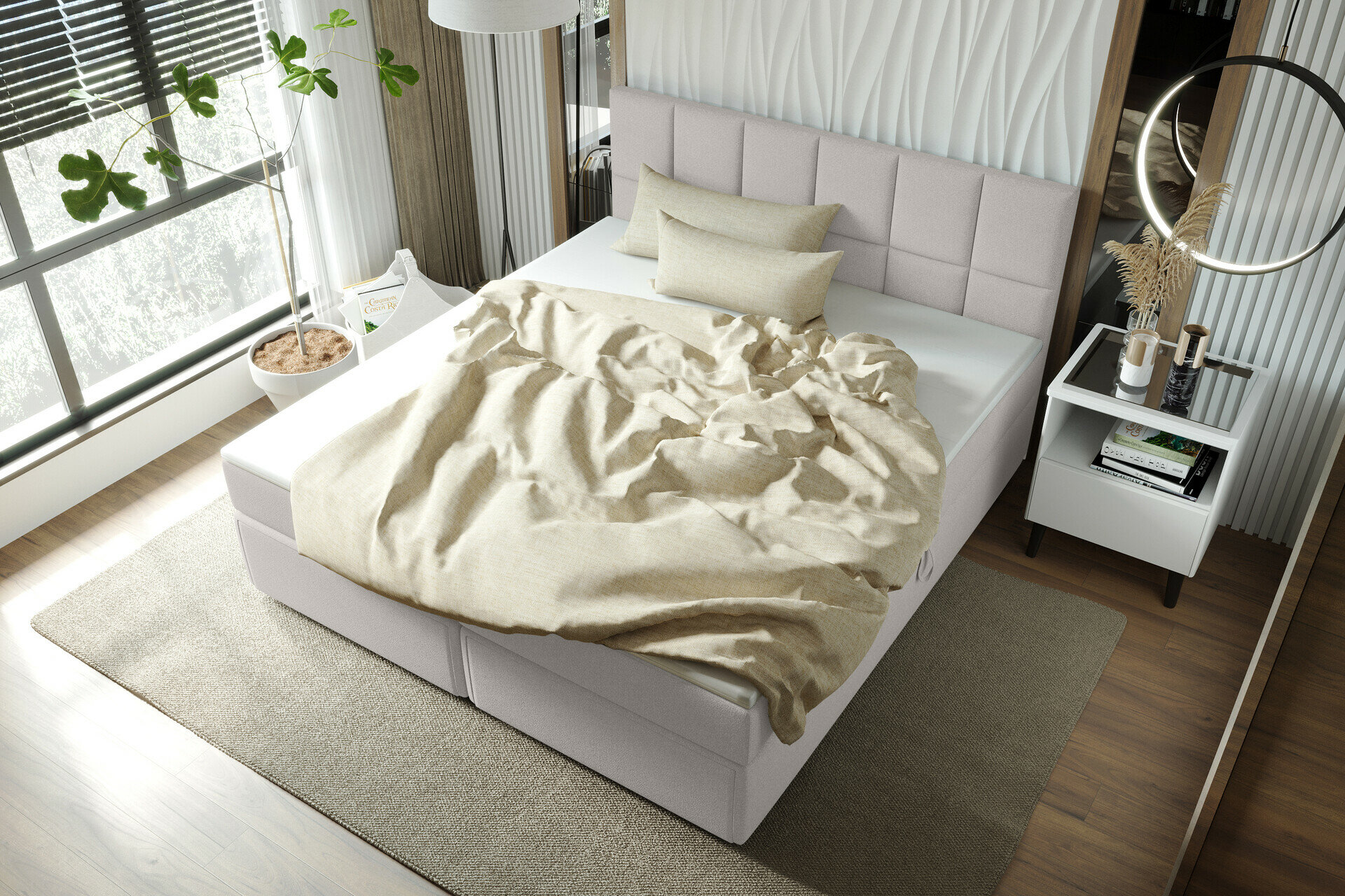 Boxspringbett, Garda