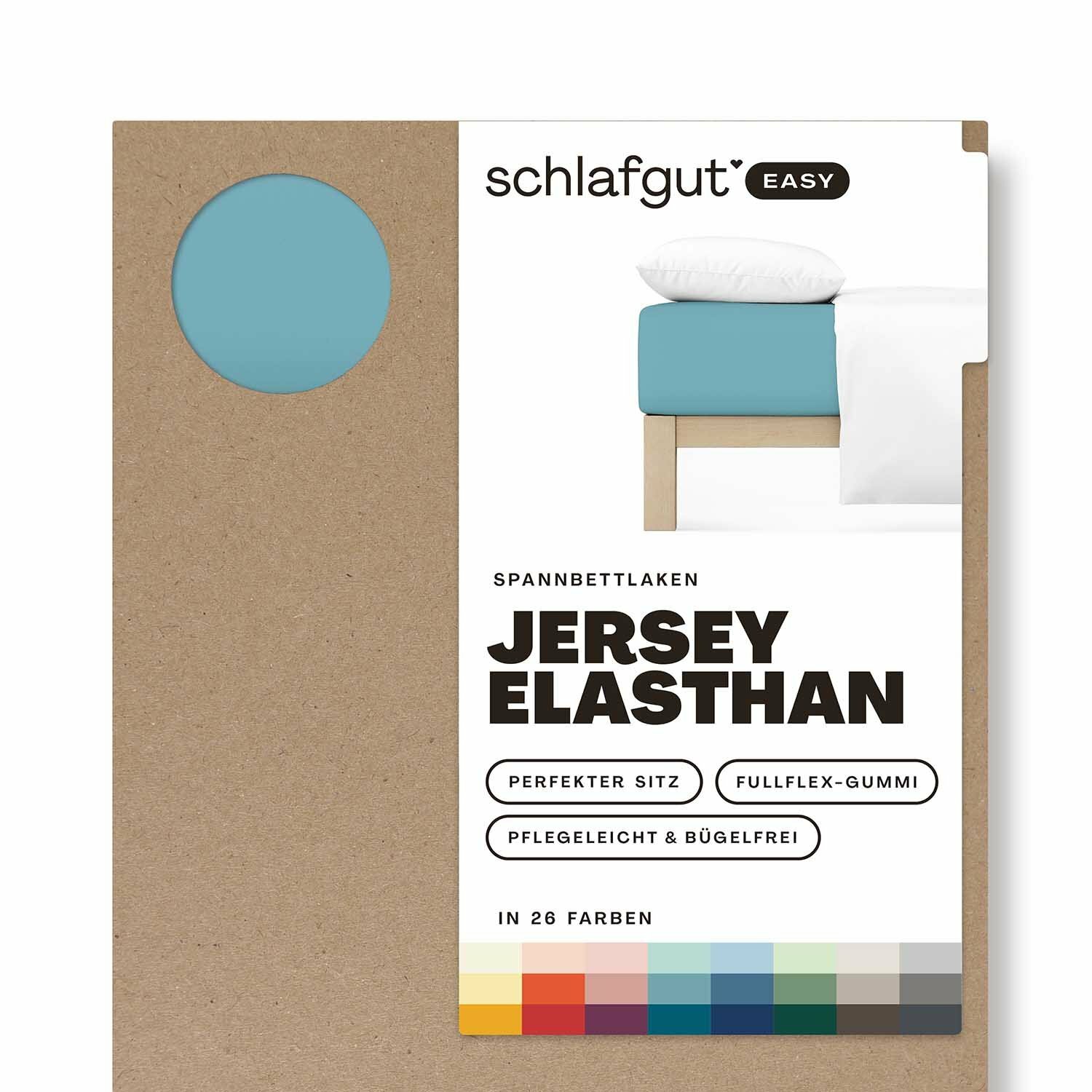 EASY Jersey Elasthan Spannbettlaken