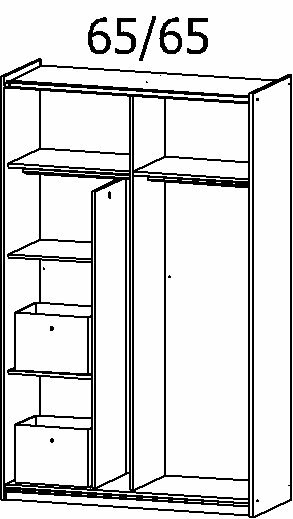 Schwebetürenschrank, Reflect