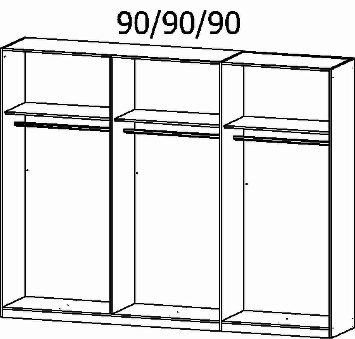 Drehtürenschrank, Alabama