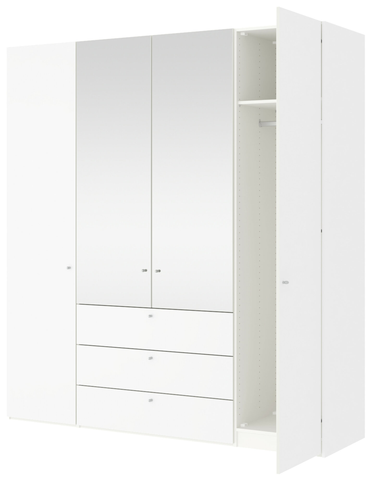 Drehtürenschrank, Longline