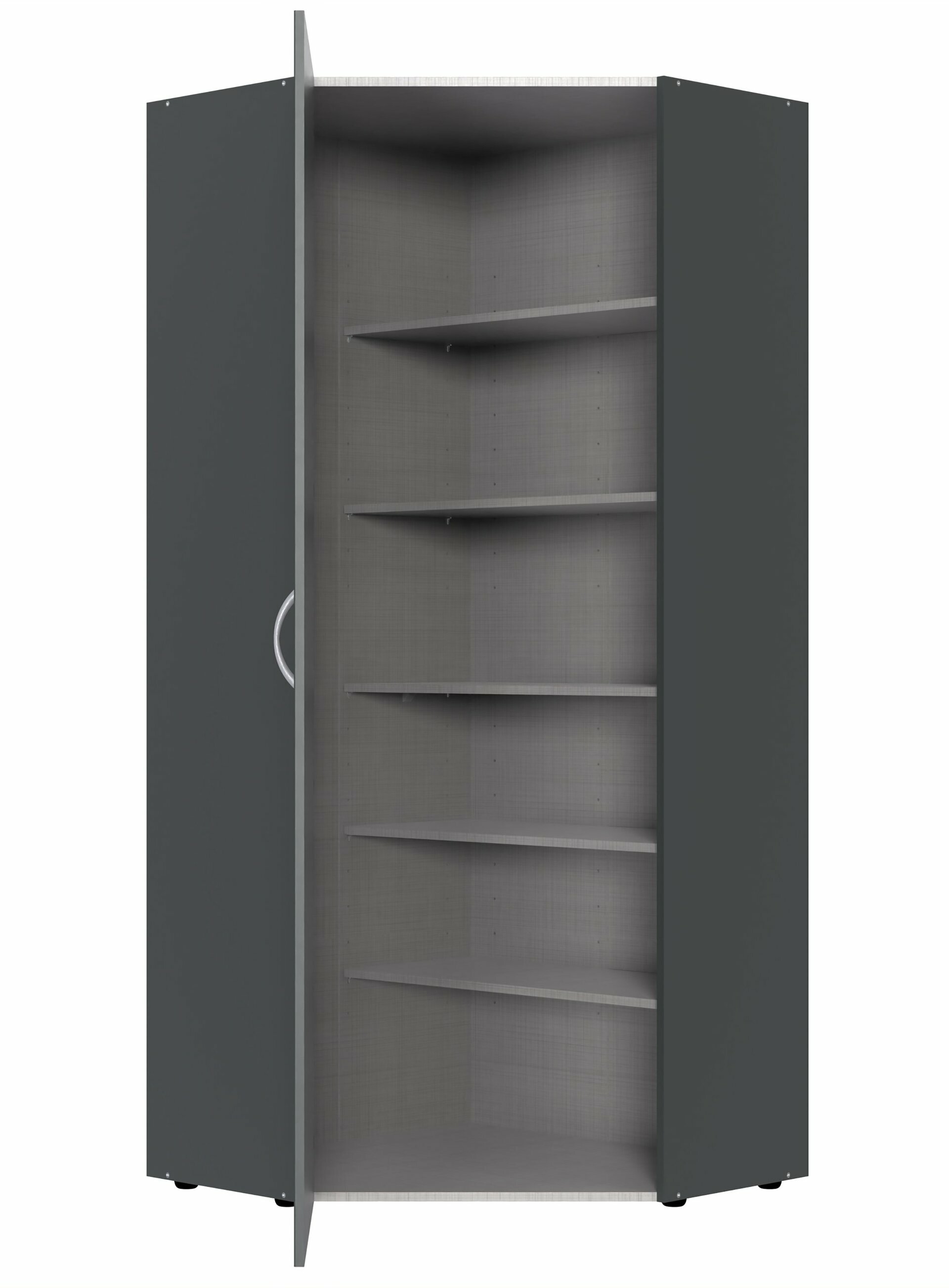 Eckschrank, Multiraumkonzept