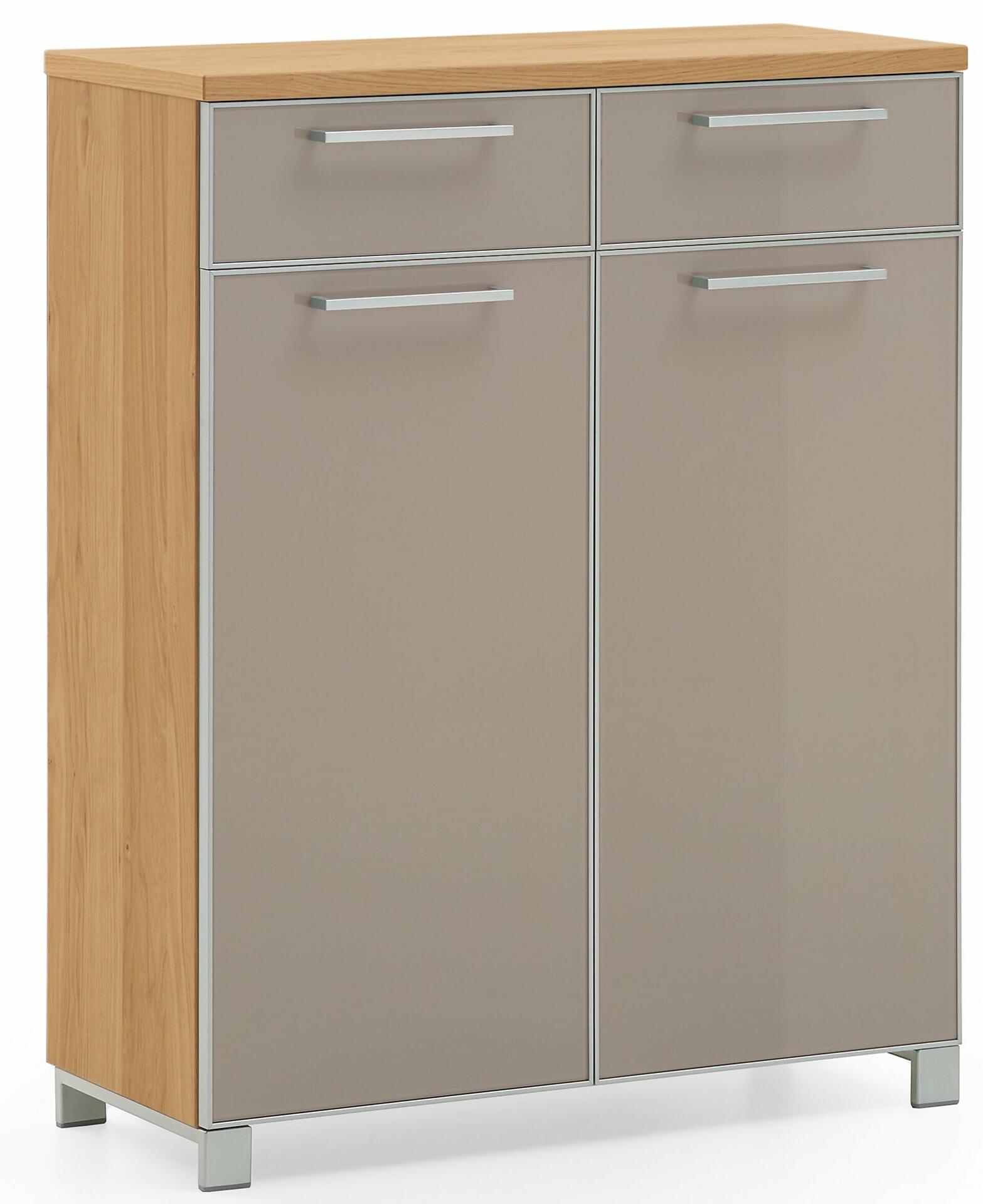 Schuhschrank, Santina | Taupe