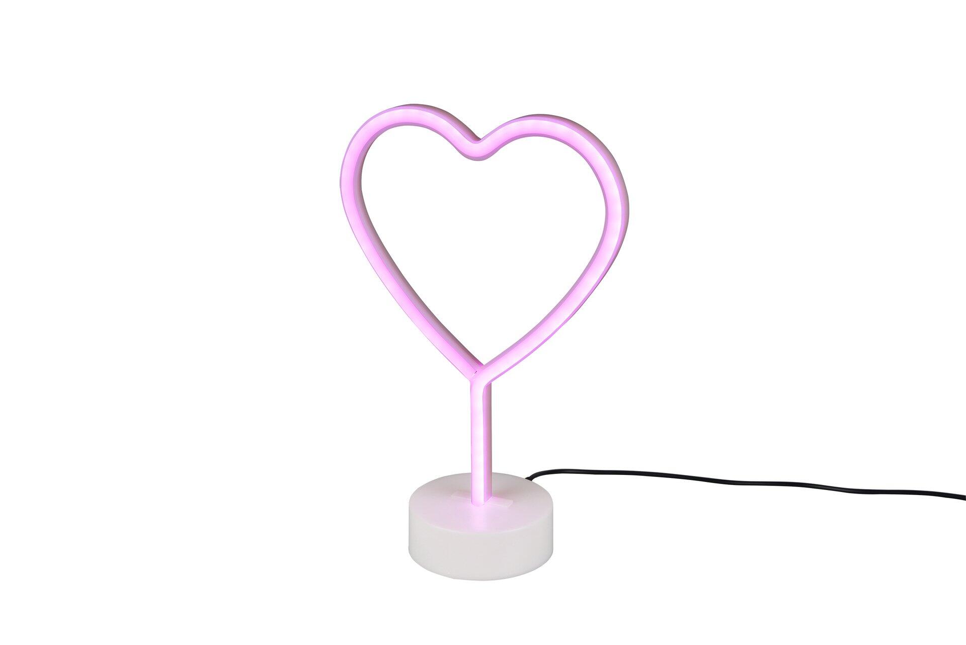 Tischleuchte, Heart