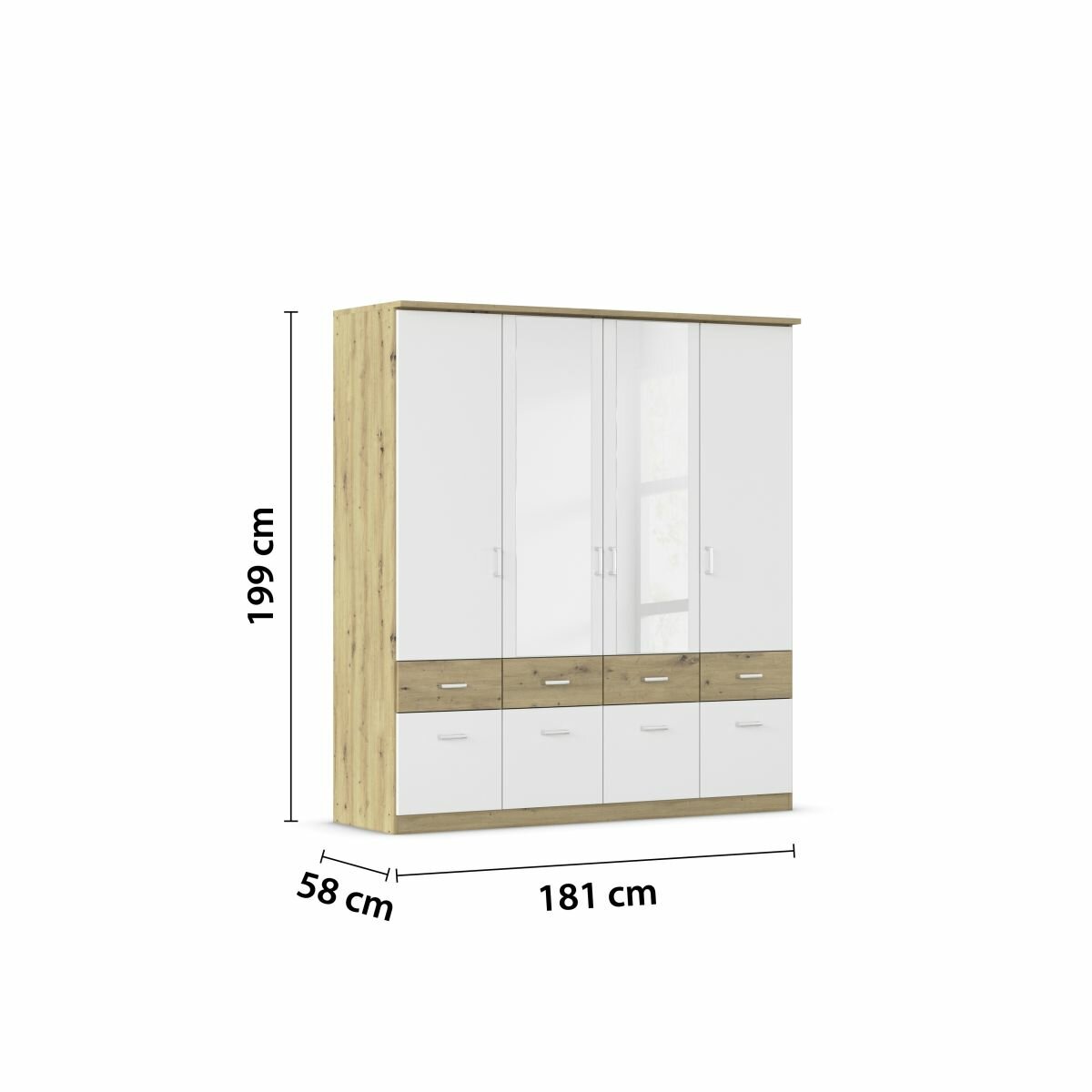 Drehtürenschrank, Bremen Extra