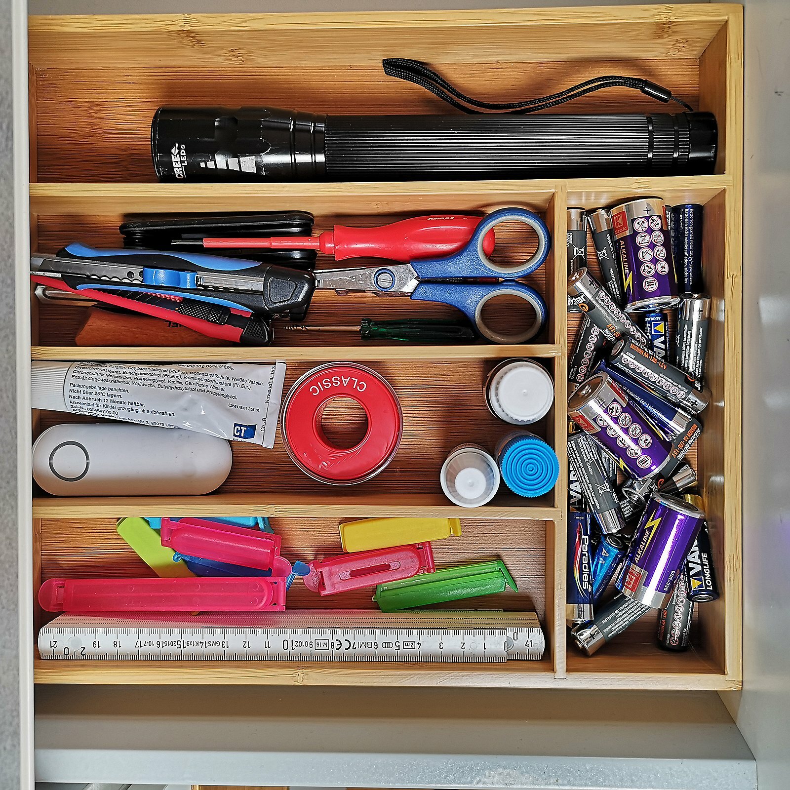 Besteckkasten, Kalma