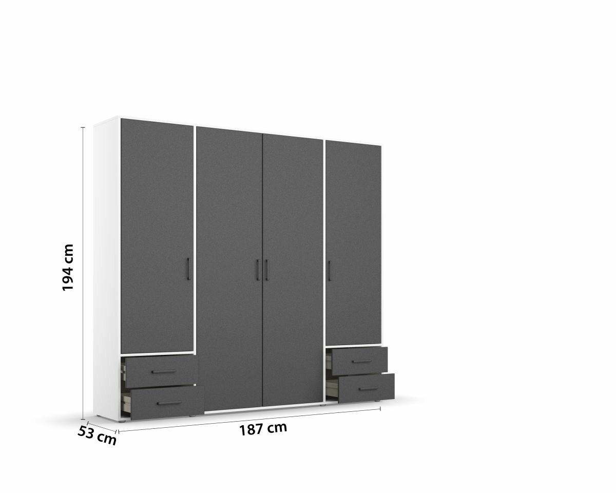 Drehtürenschrank, Voyager