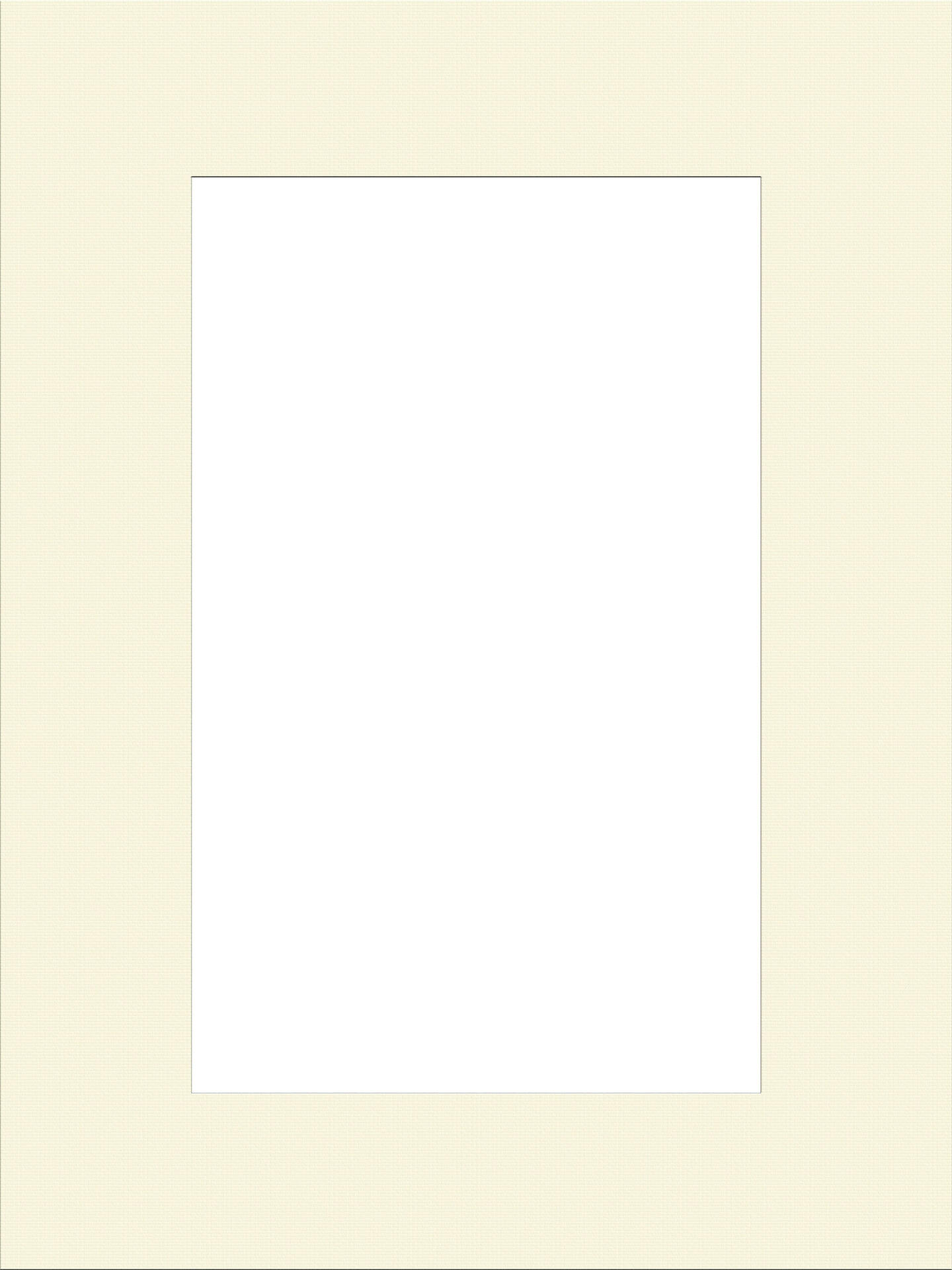 Passepartout Creme, Passepartout