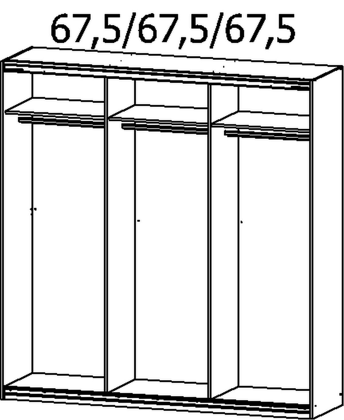 Schwebetürenschrank, Kulmbach