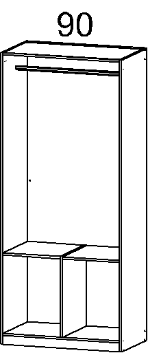 Drehtürenschrank, Celle
