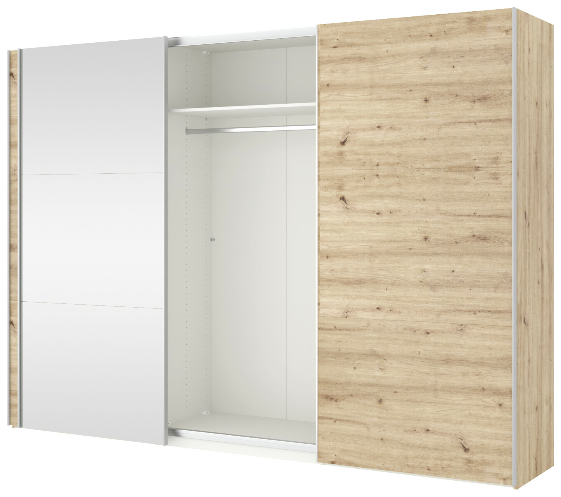 Schwebetürenschrank, Slideline
