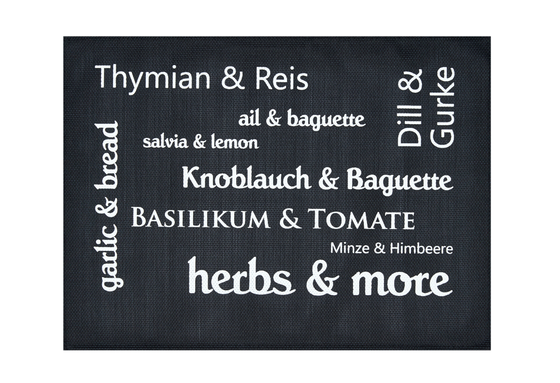 Tischset, Herbs & More