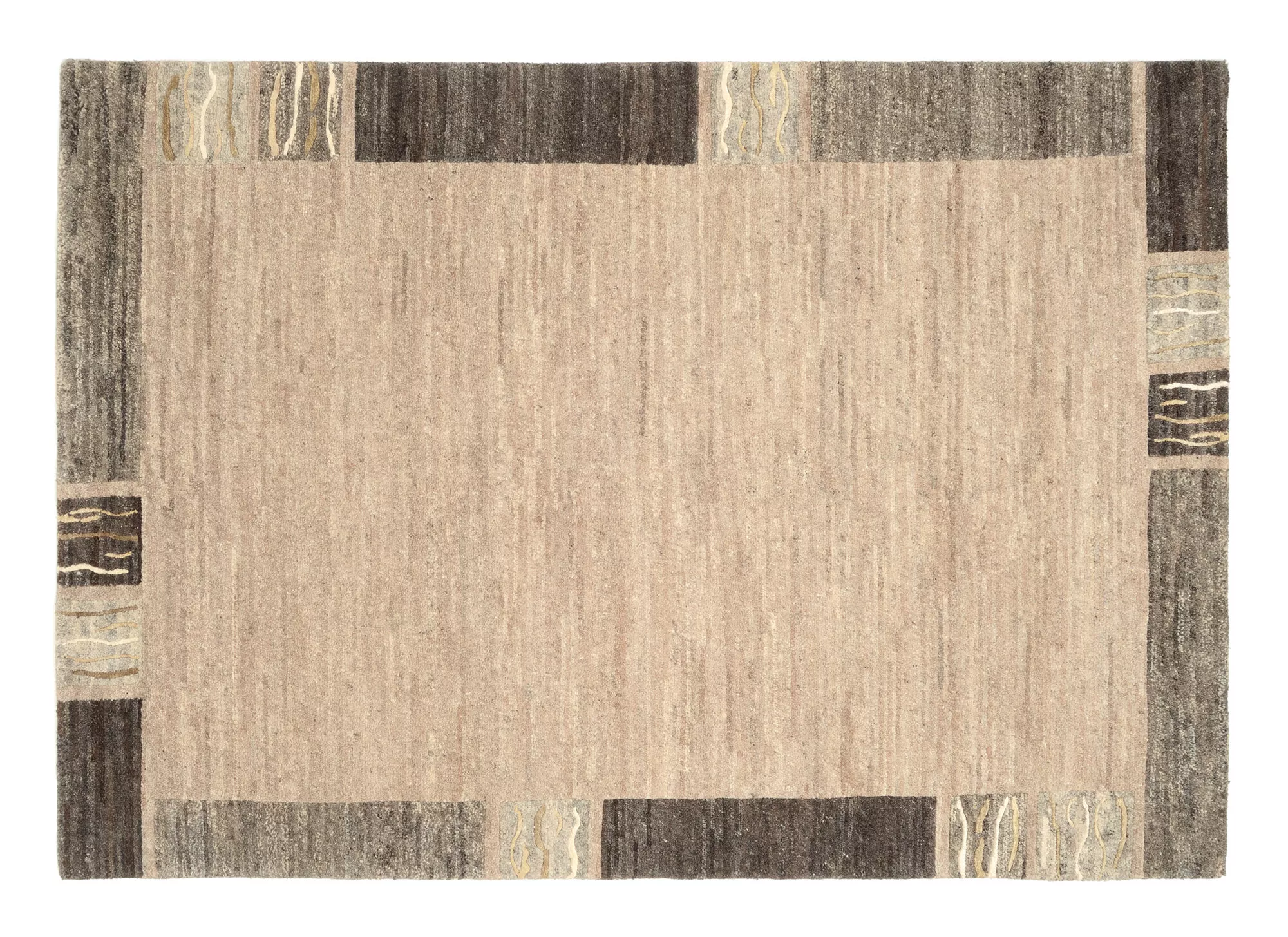 Handknüpfteppich, Natura Silk Greny