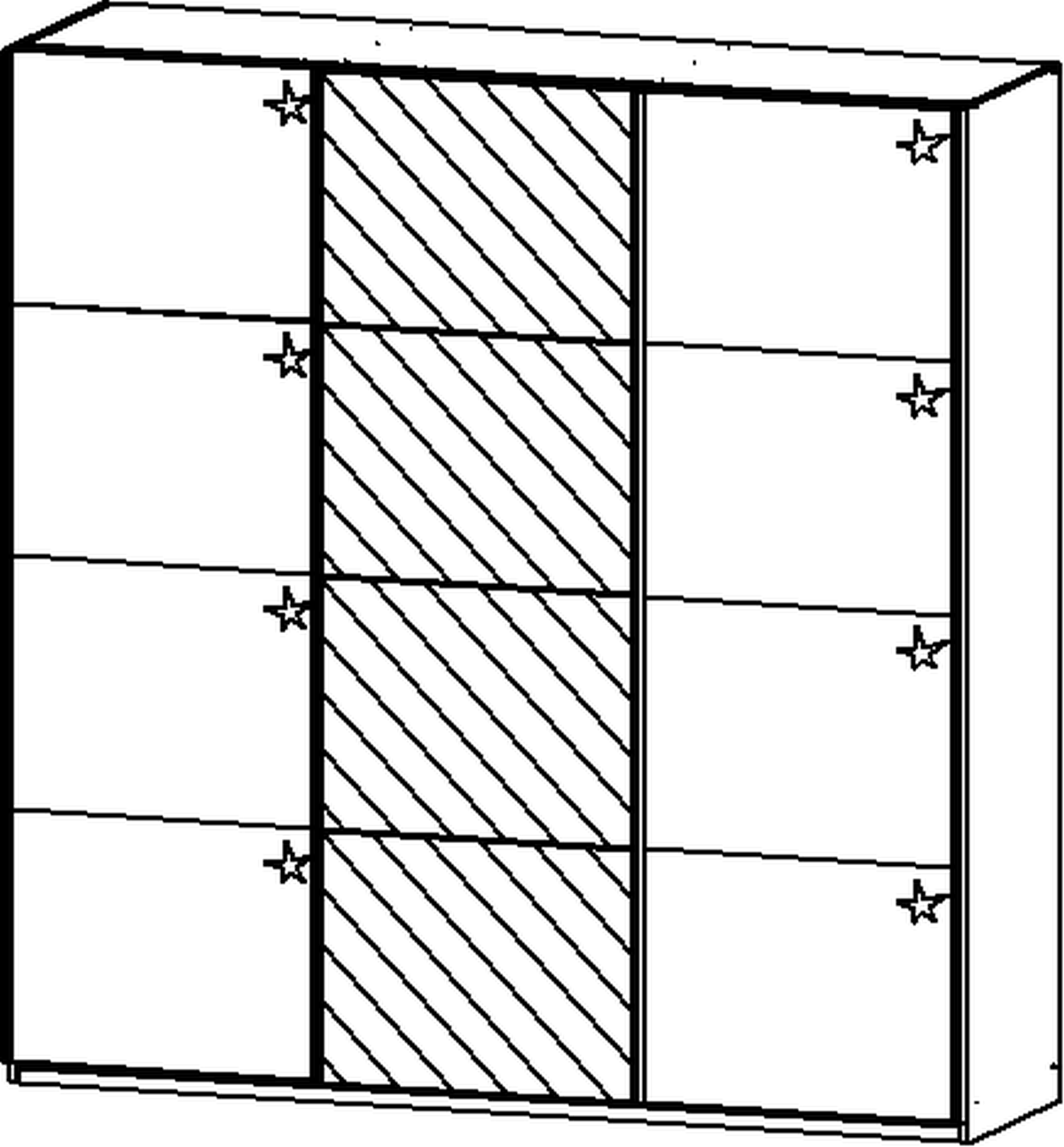 Schwebetürenschrank, Kulmbach