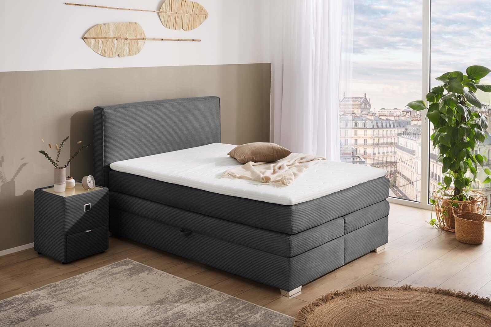 Boxspringbett m bk, Arabella