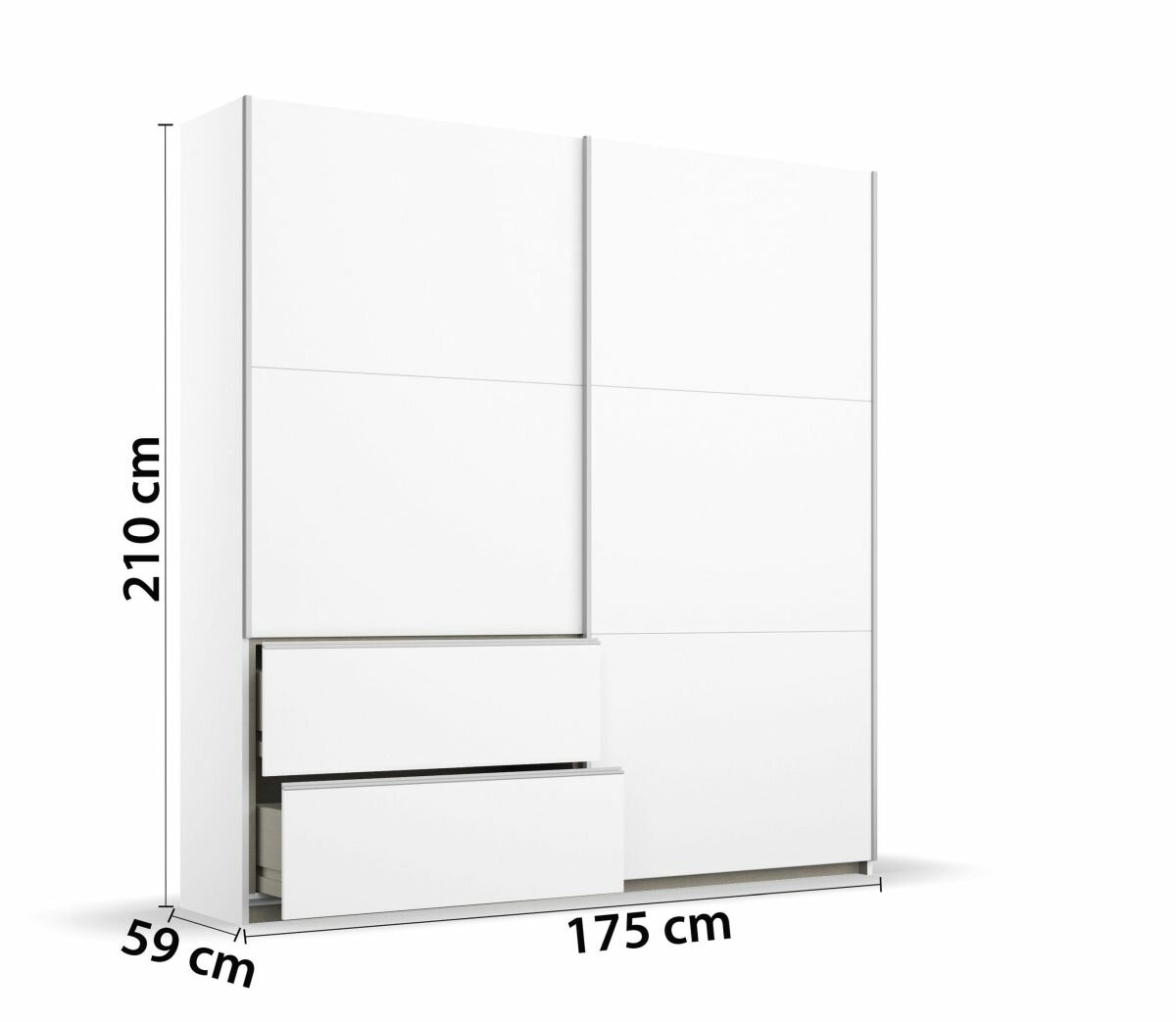 Schwebetürenschrank, Sevilla