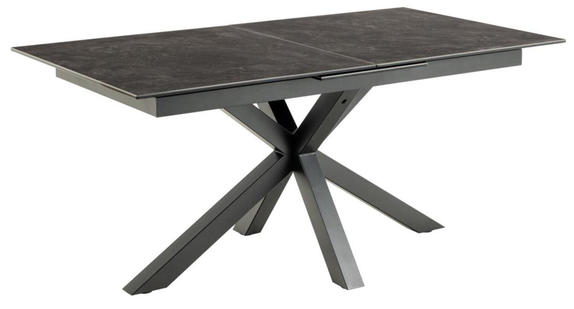 Unisex Schwarz Esstisch Actona Group "Heaven,Tischplatte Aus Keramik, Ausziehbar - Robust & Pflegeleicht", (, Schwarz), B:210cm H:76cm T:90cm, Tisc... - Image 3