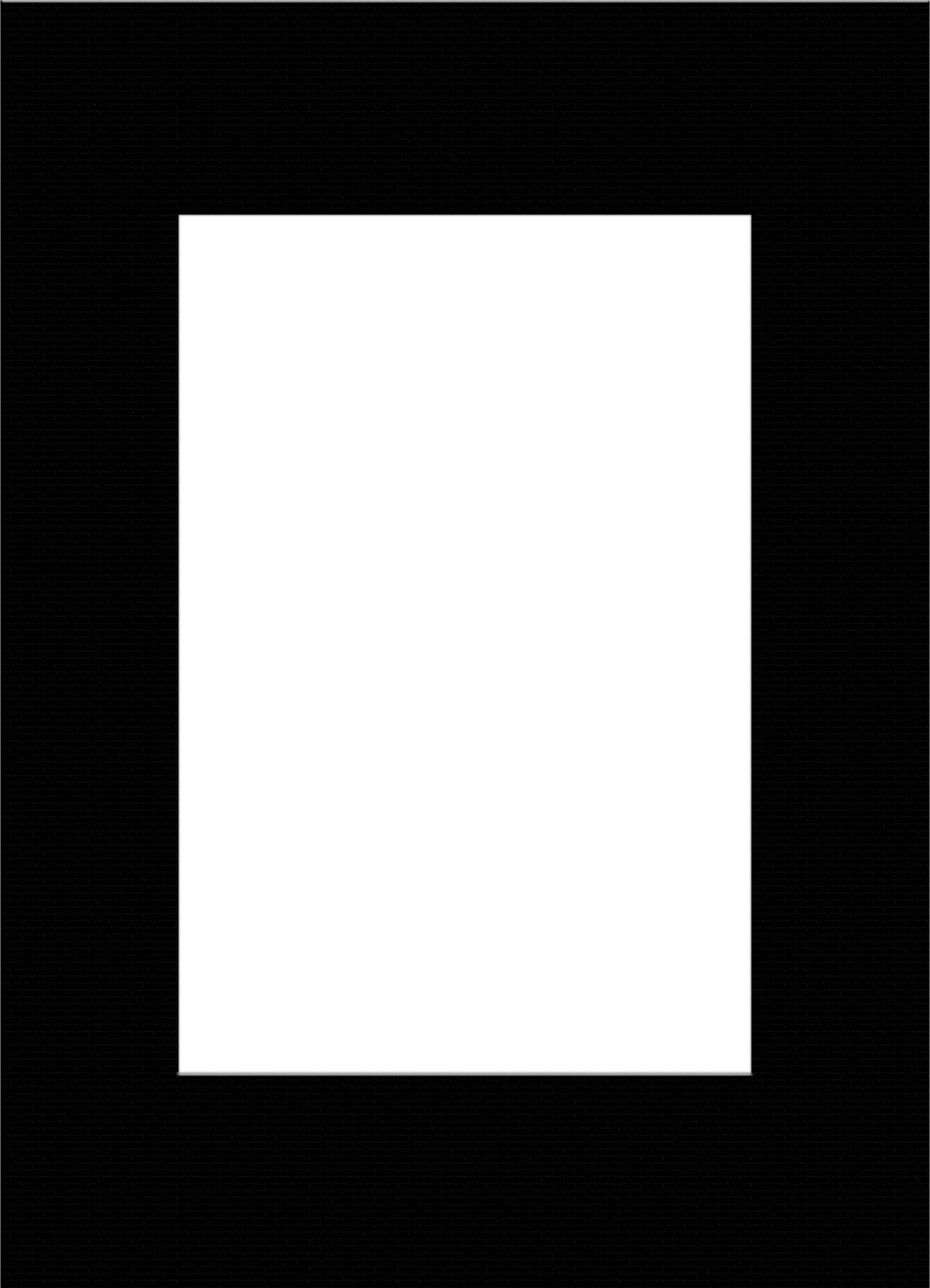 Passepartout Schwarz, Passepartout