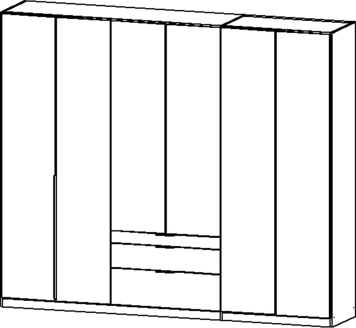 Drehtürenschrank, Alabama