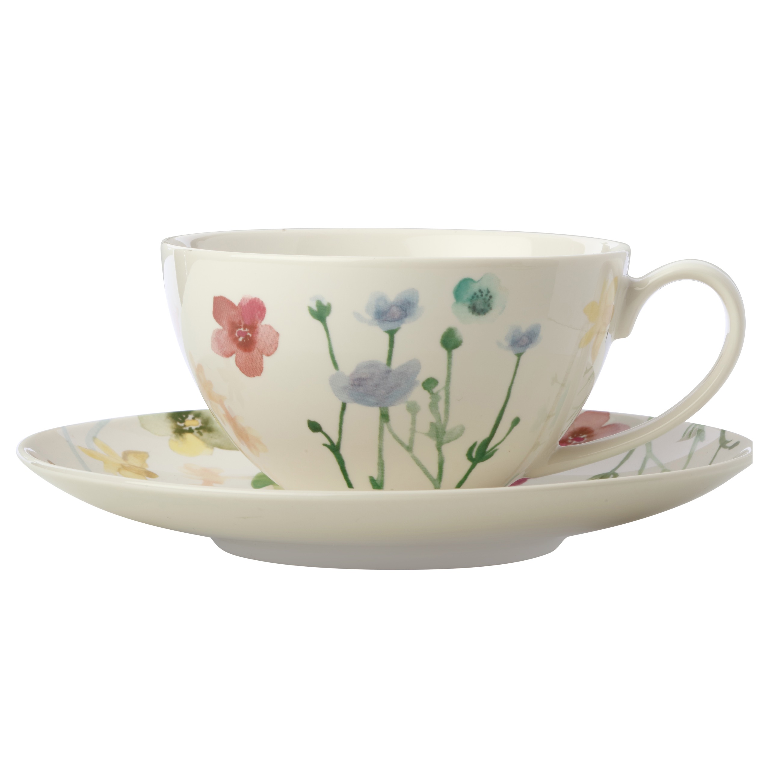 Tasse, Porzellan , Floral, Wildwood