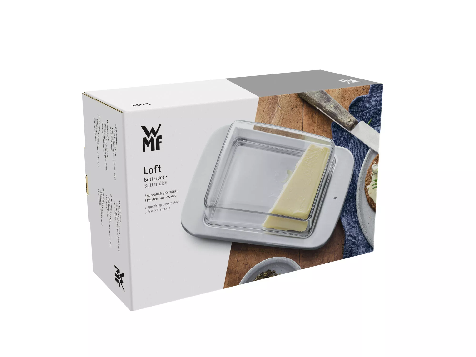Butterdose, Loft