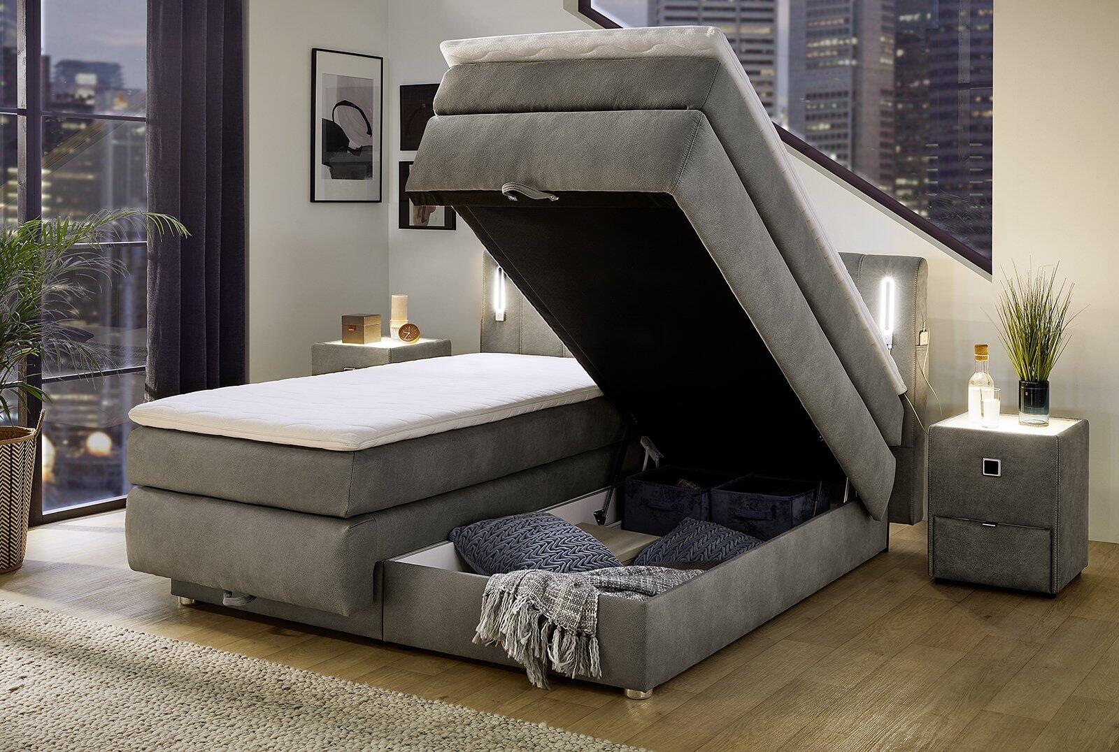 Boxspringbett m bk, Kati