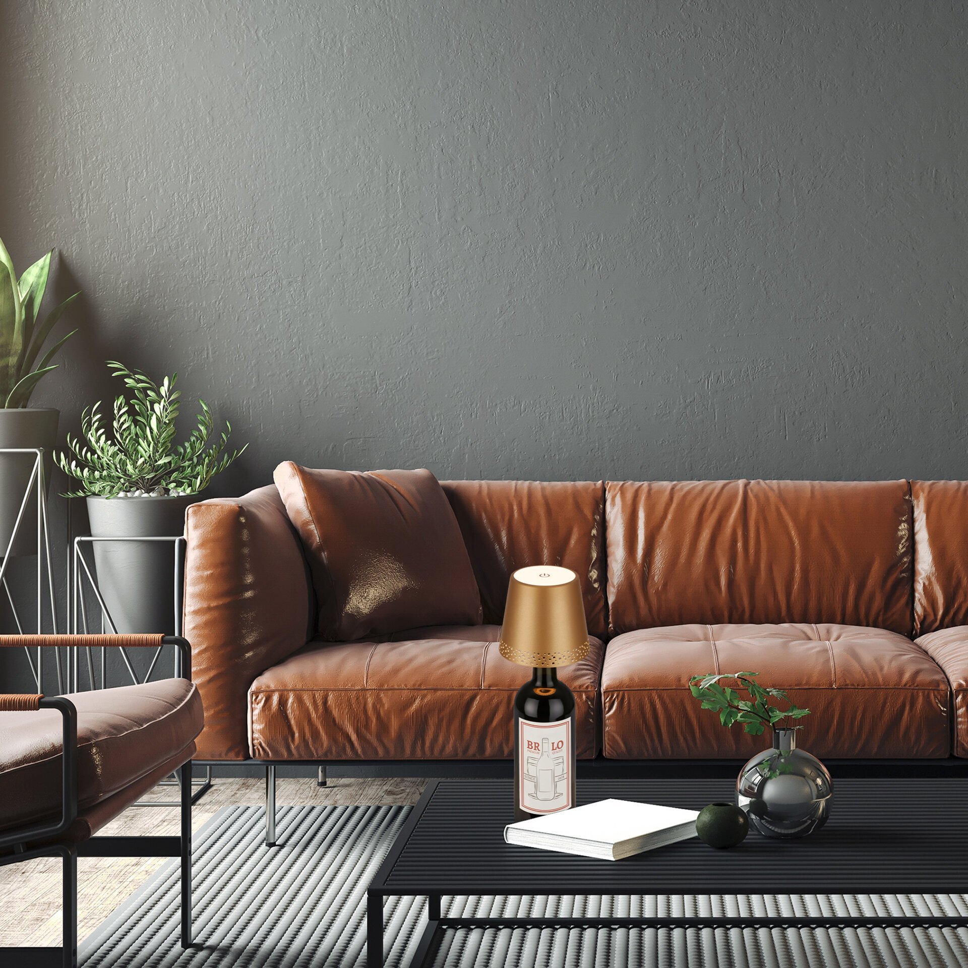 Tischleuchte, Flaska