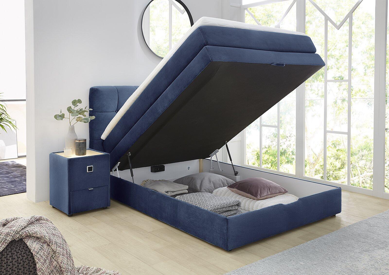 Boxspringbett m bk, Amy