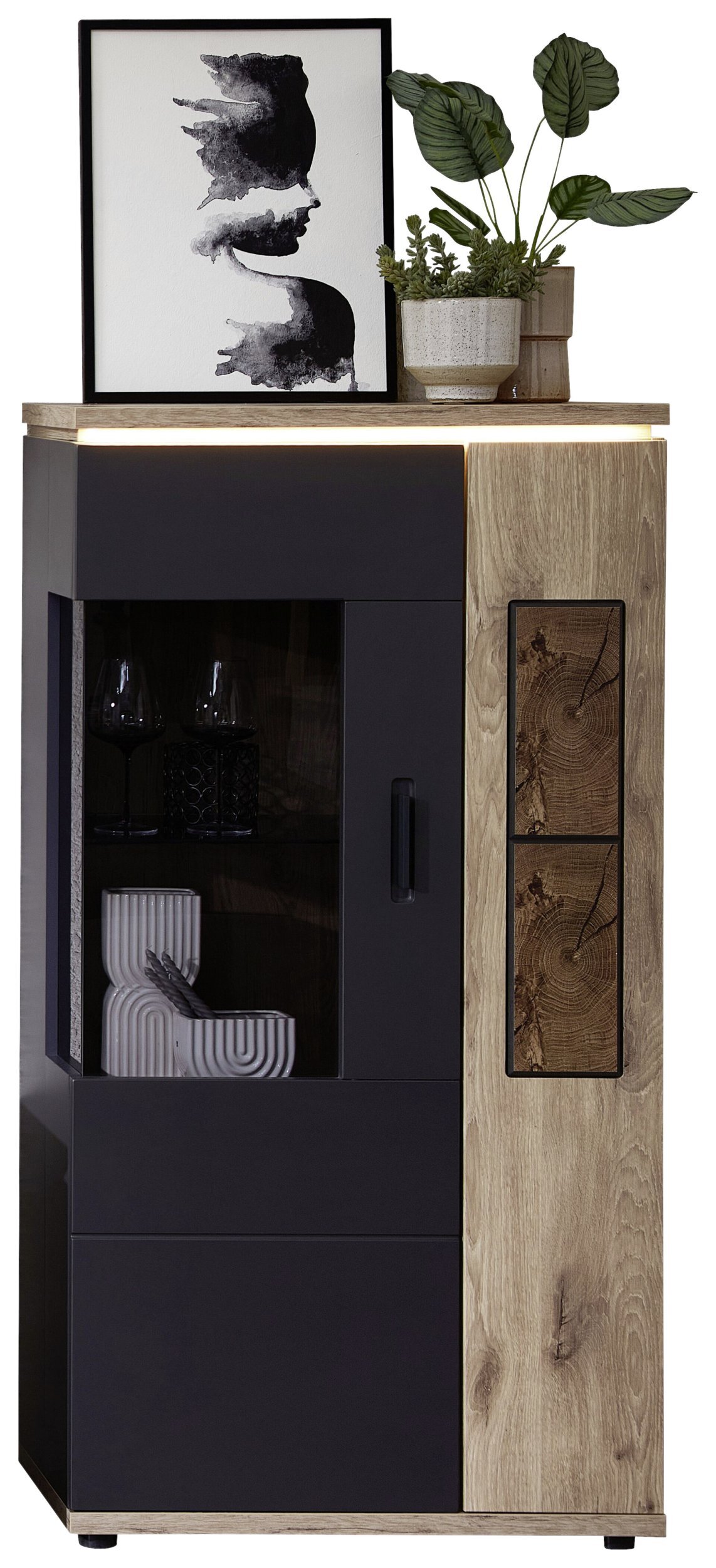 Vitrine, Sina