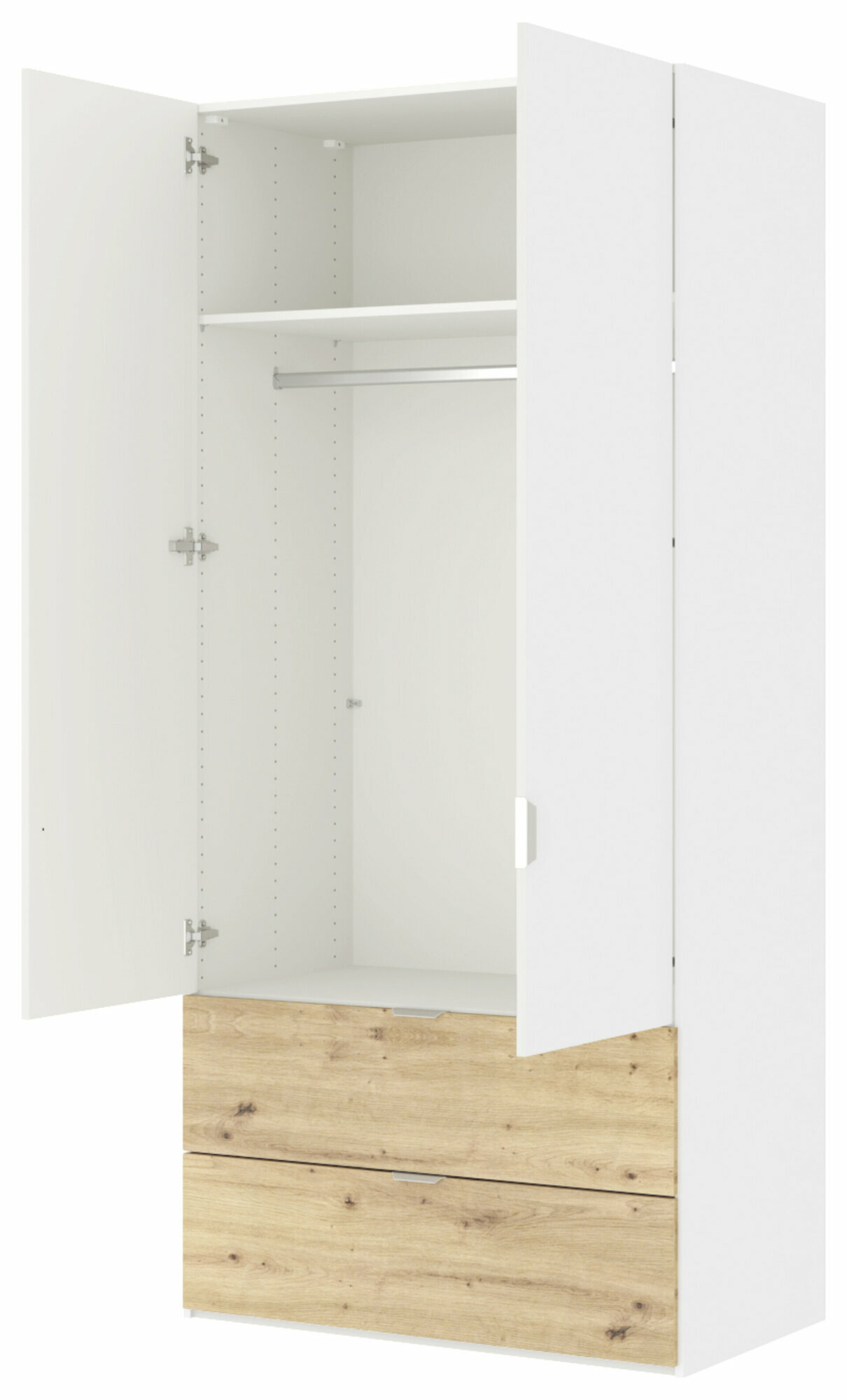 Drehtürenschrank, Longline