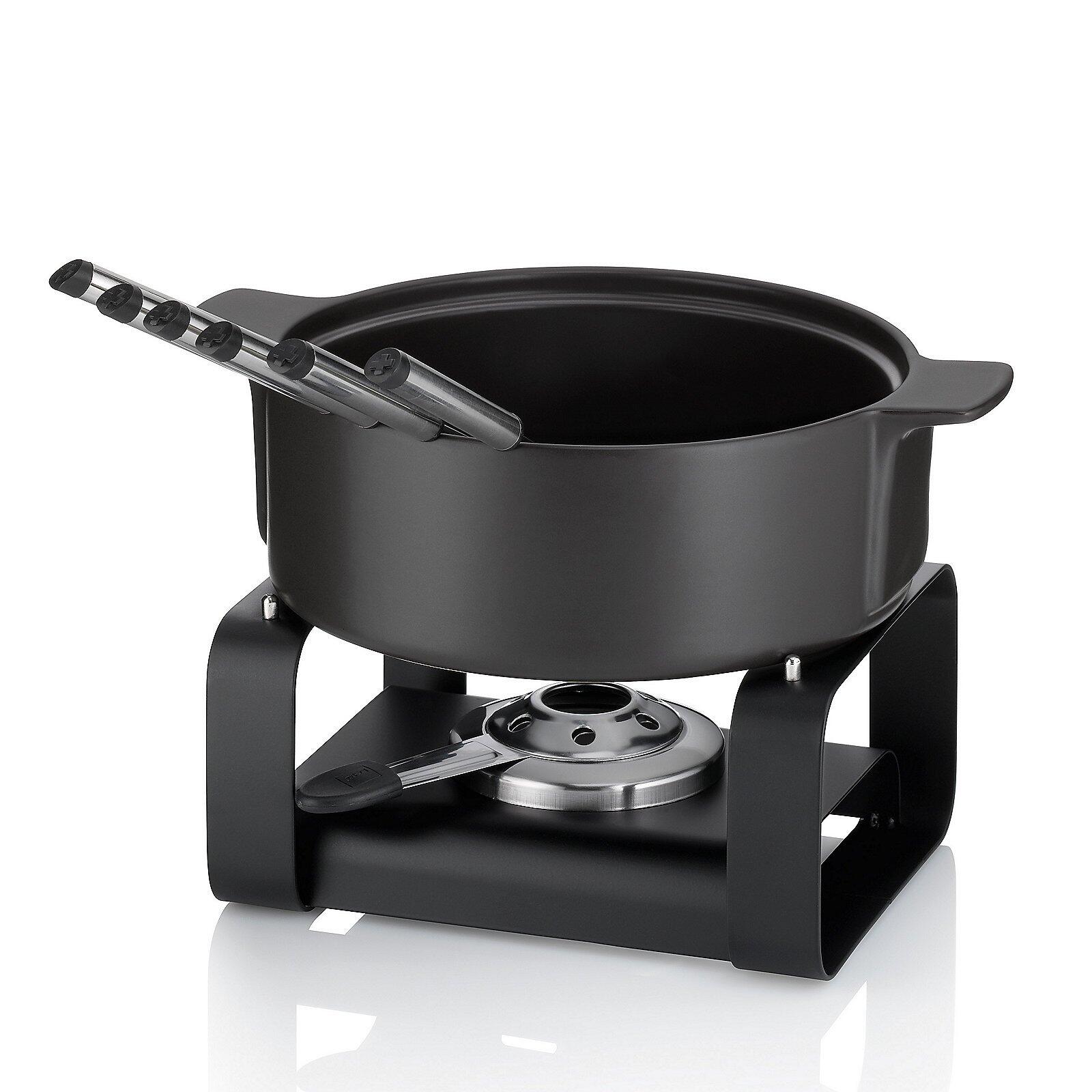 Käsefondue-Set, Roman