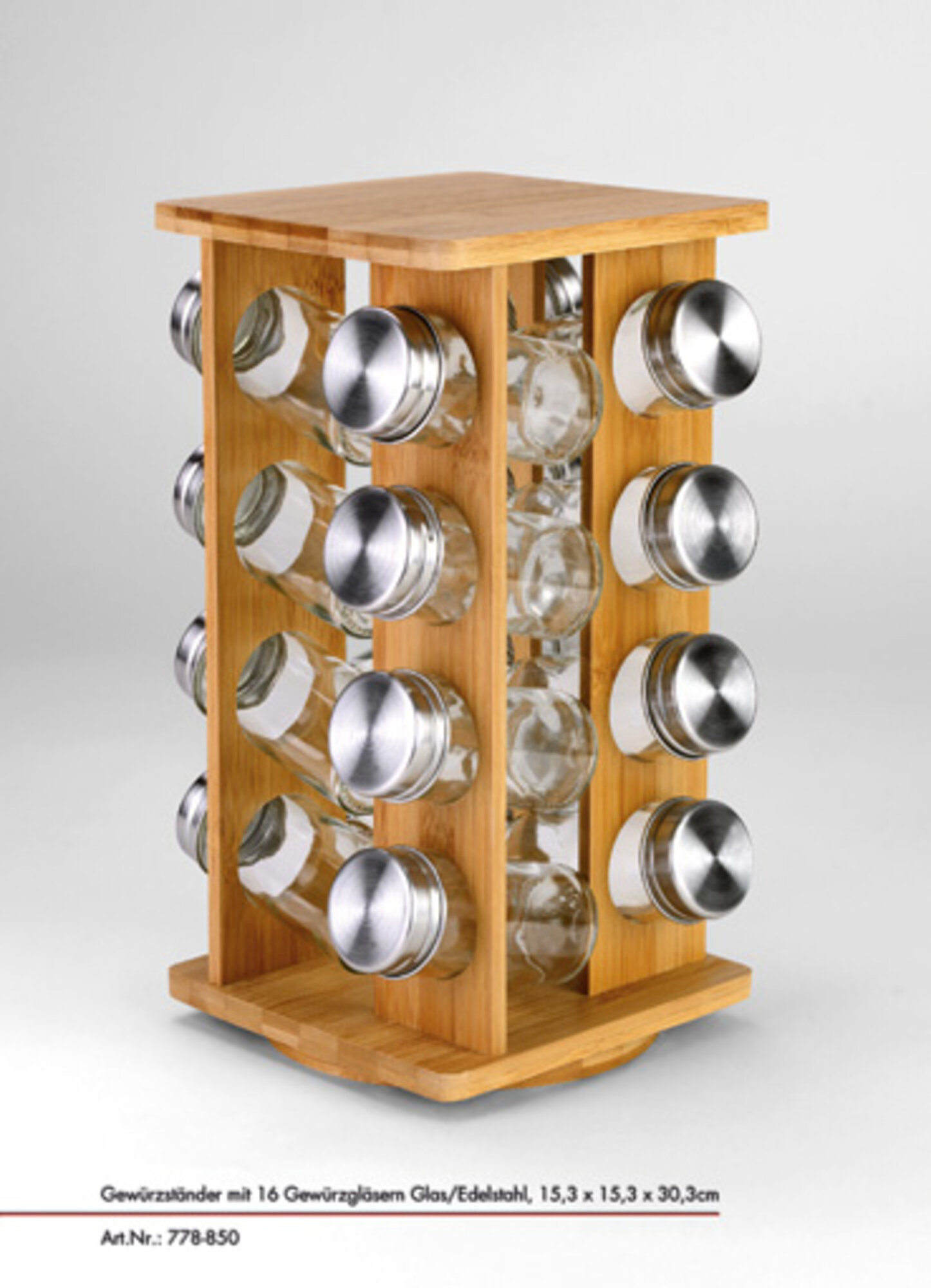Gewürzständer, 16, Bamboo Line