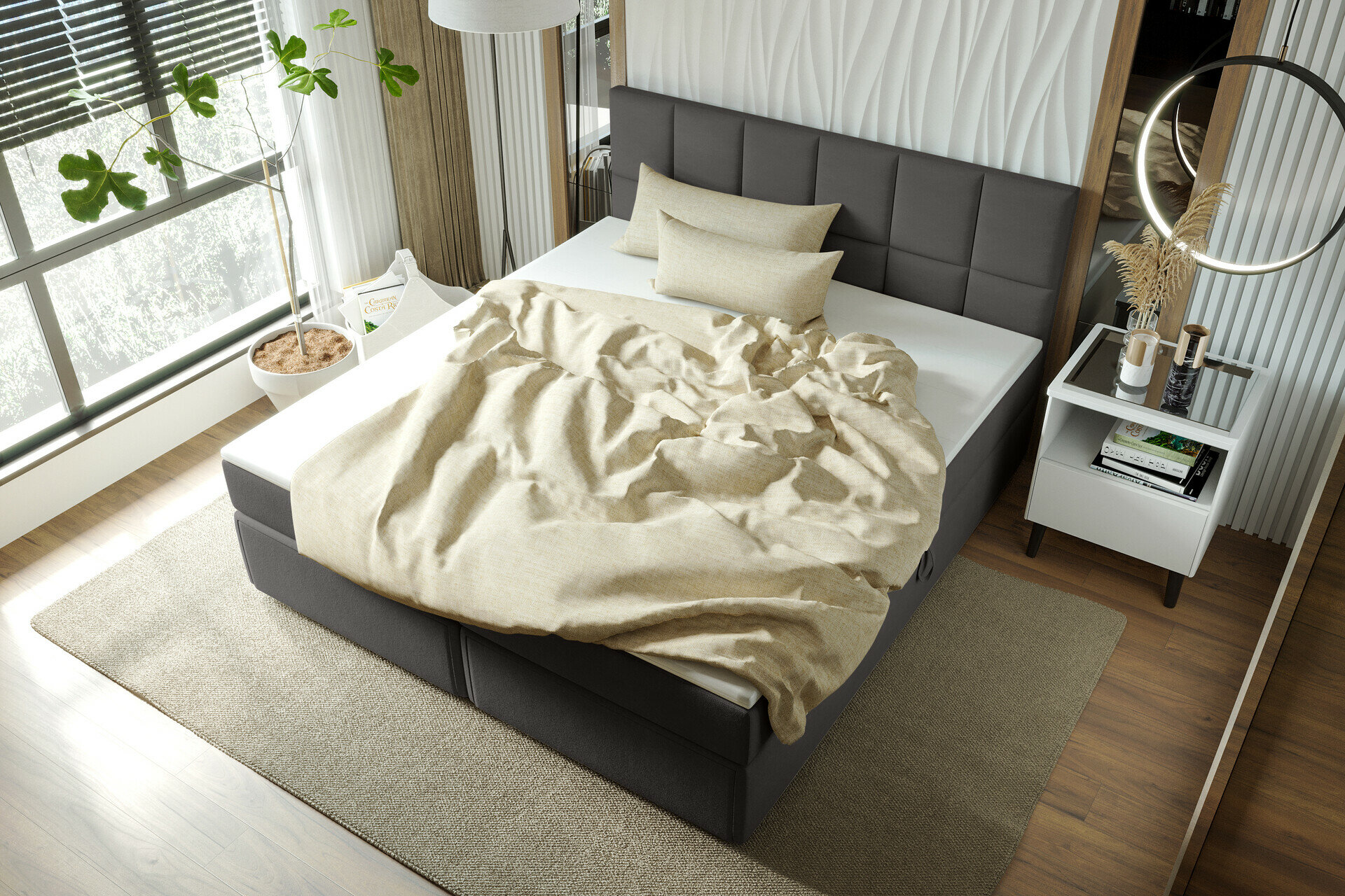 Boxspringbett, Garda