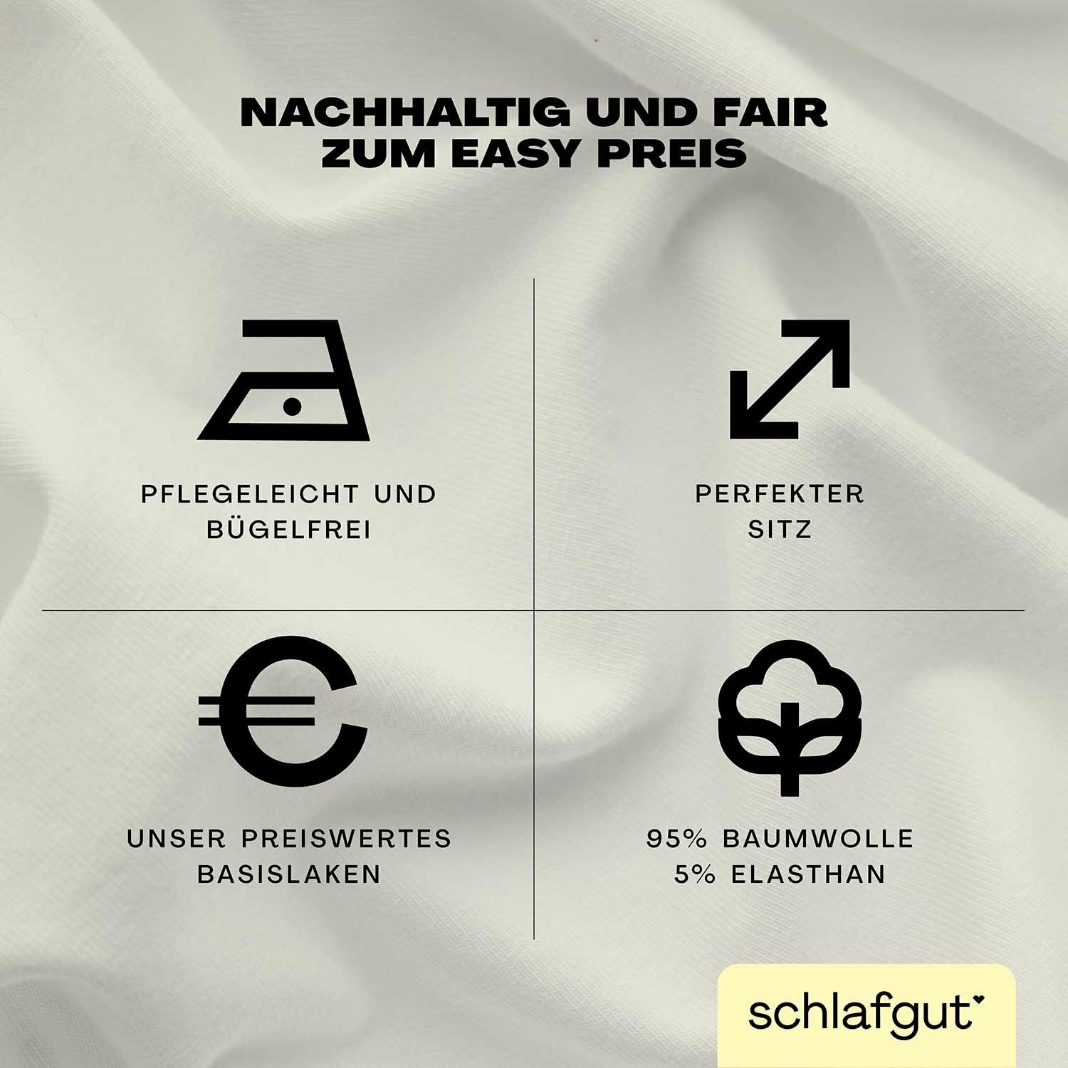 Spannbettlaken, EASY Jersey