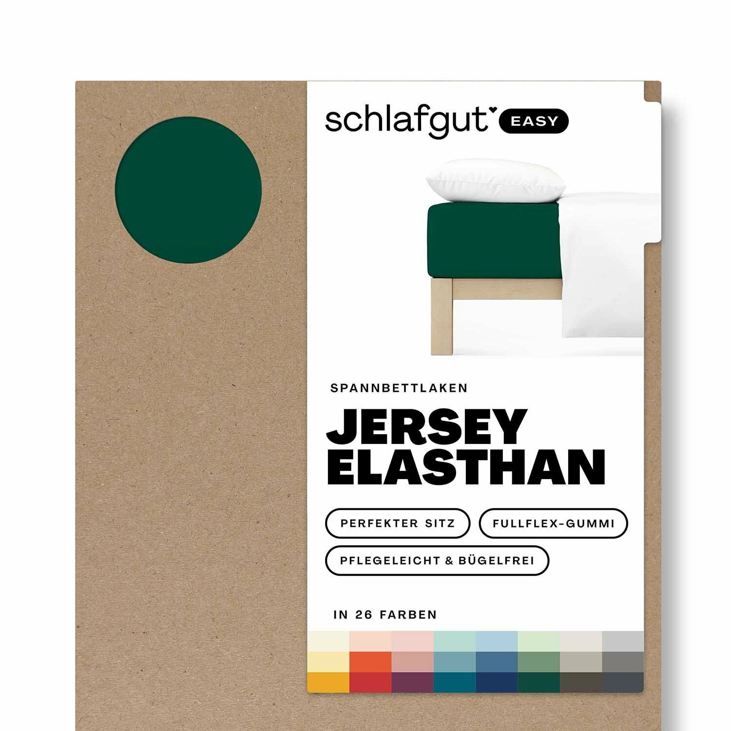 EASY Jersey Elasthan Spannbettlaken