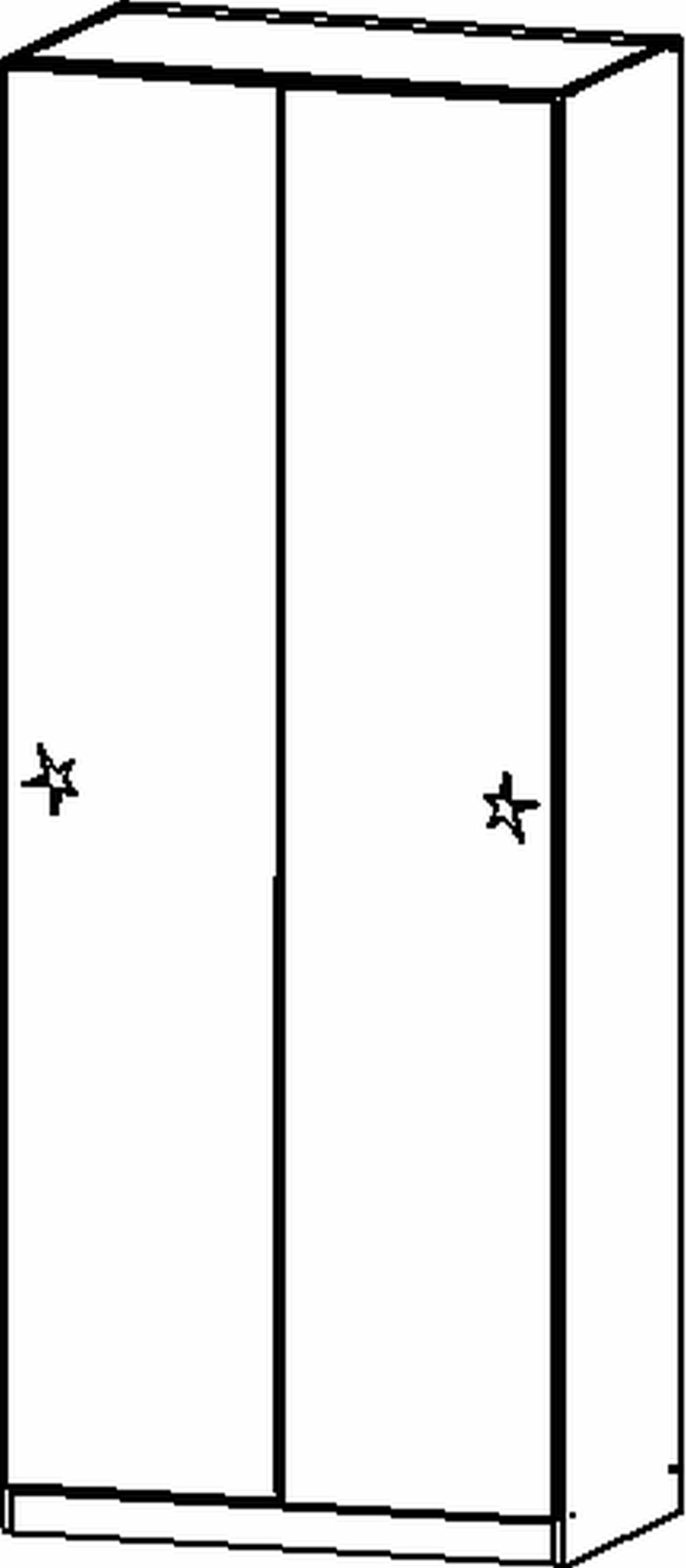 Drehtürenschrank, Alabama