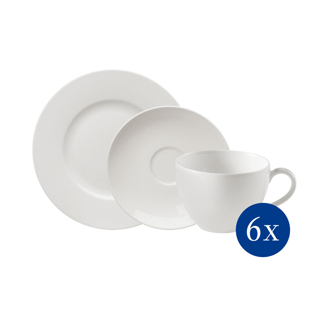 Kaffee Set 18tlg., Basic White