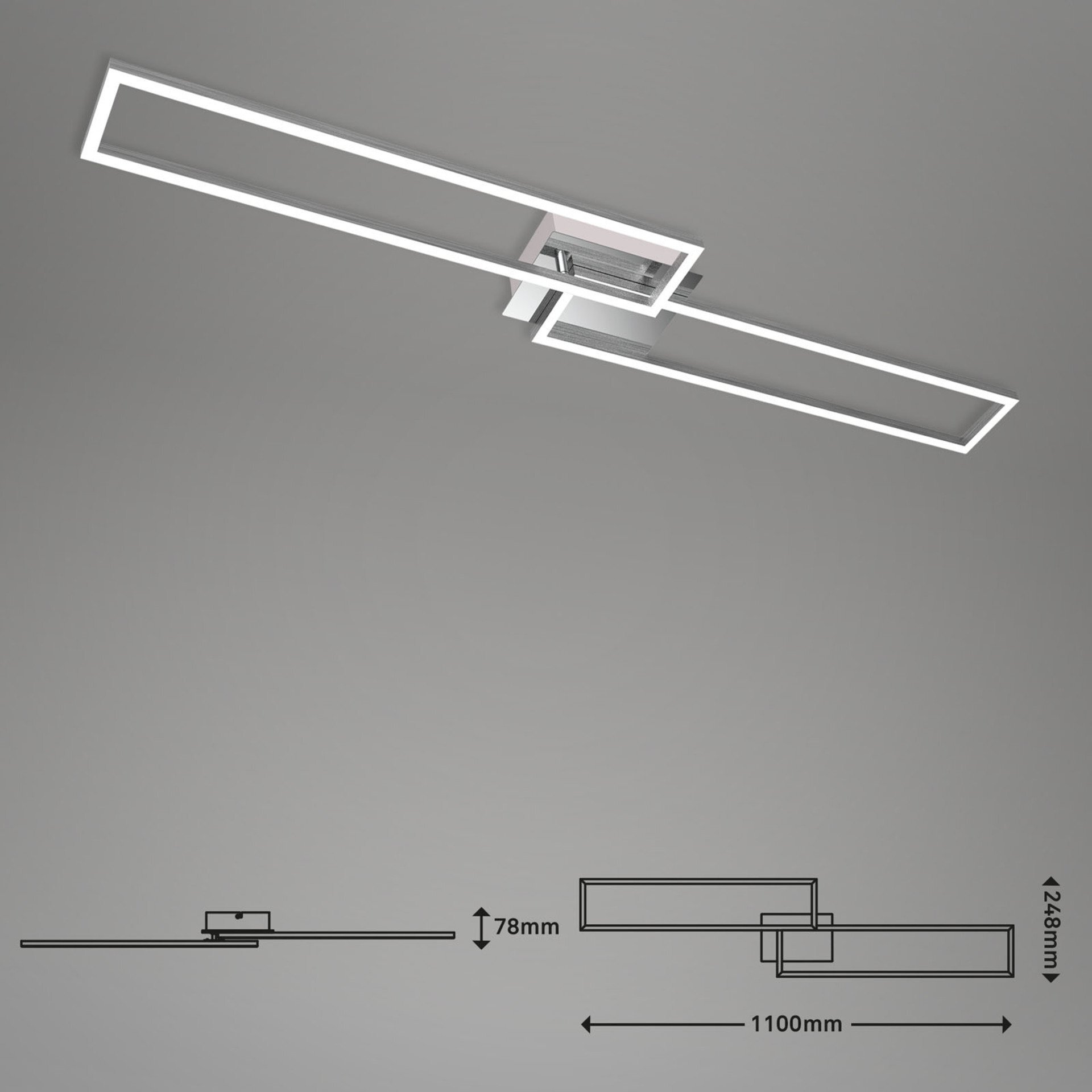 Deckenleuchte, Frame
