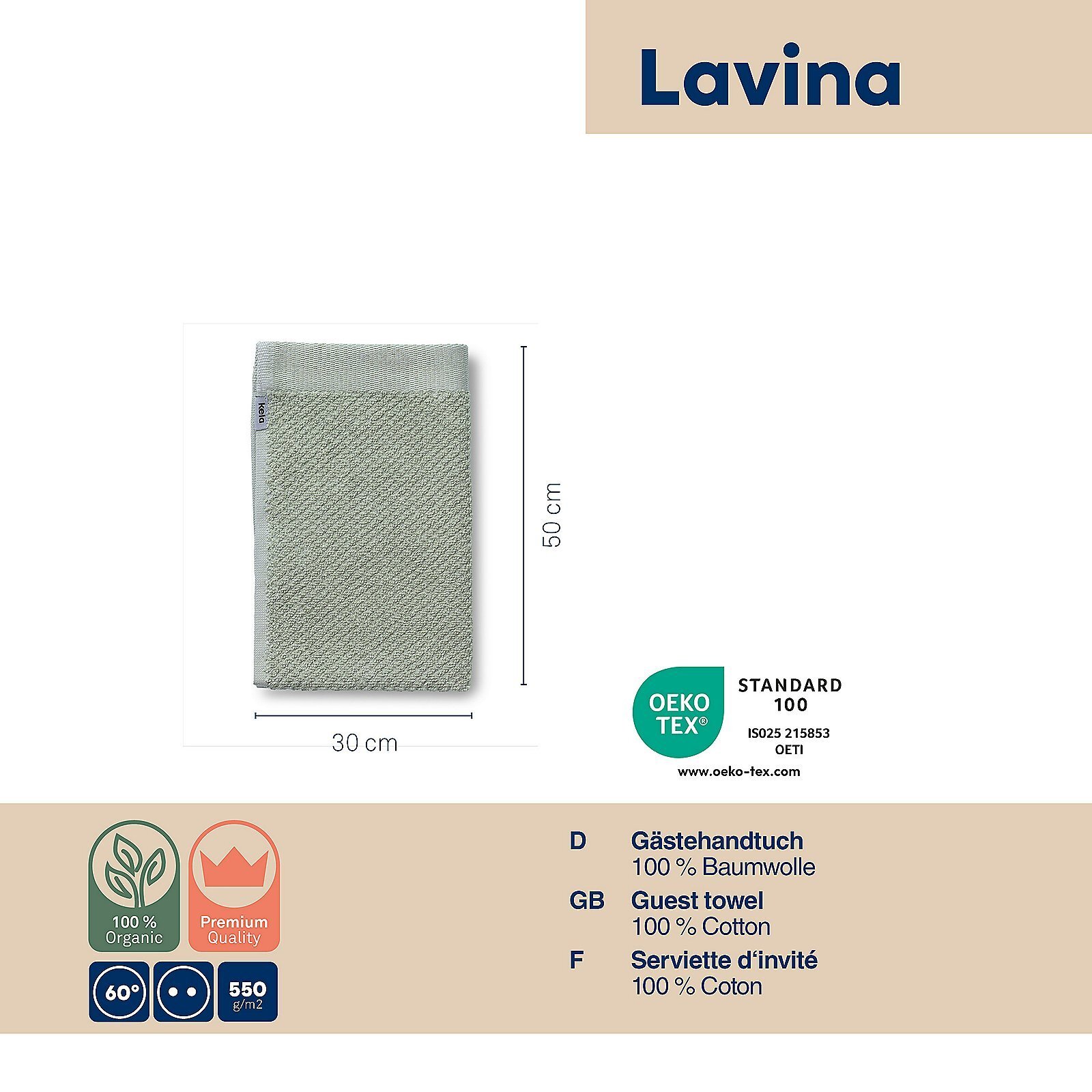 Gästetuch, Lavinia