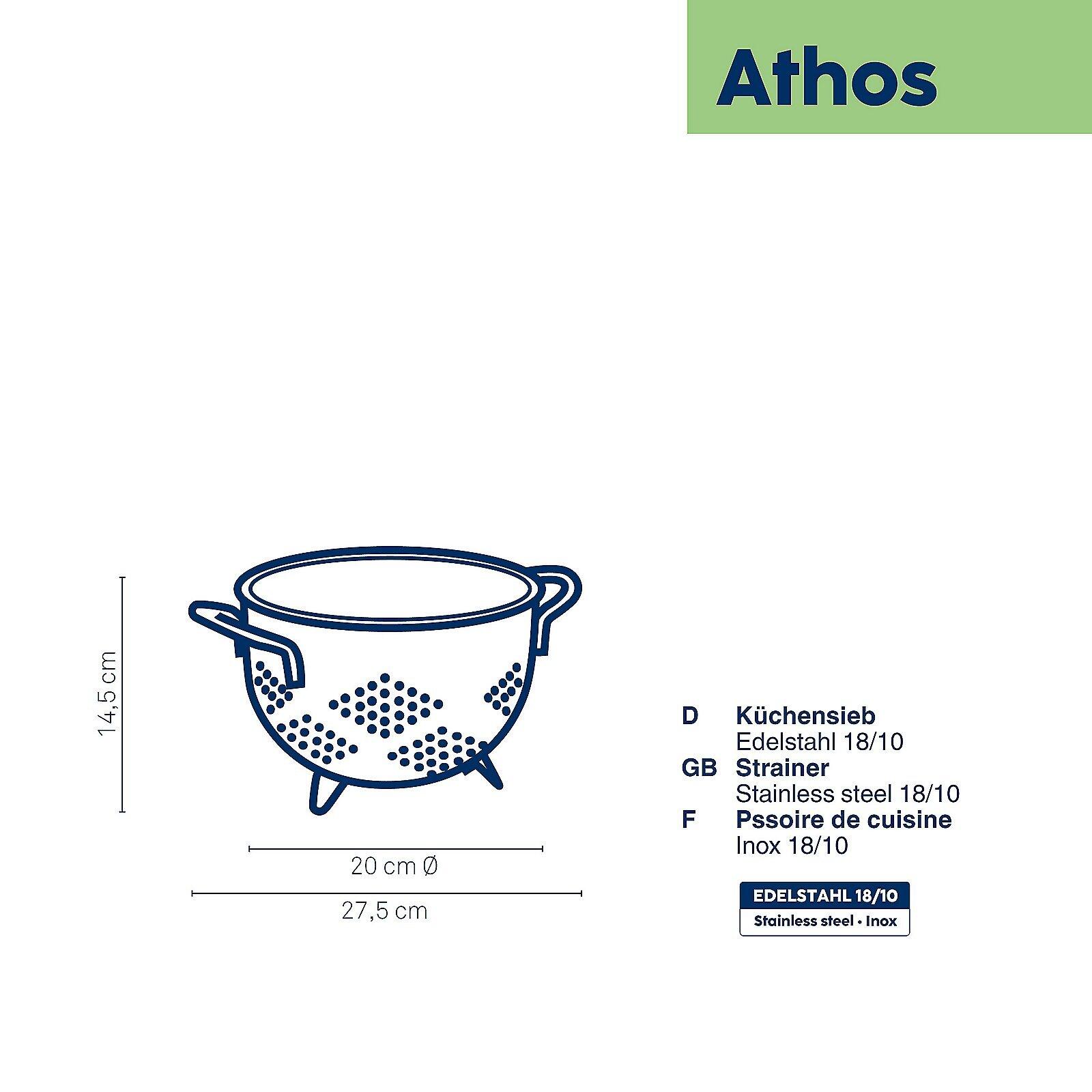 Küchensieb, Athos