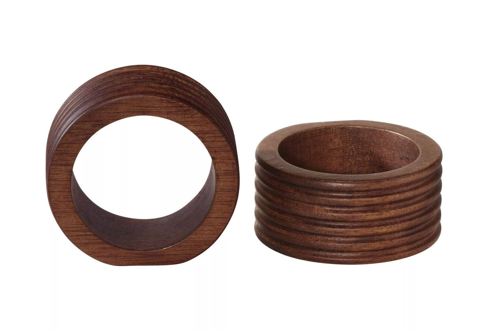Serviettenringe Set, Wood