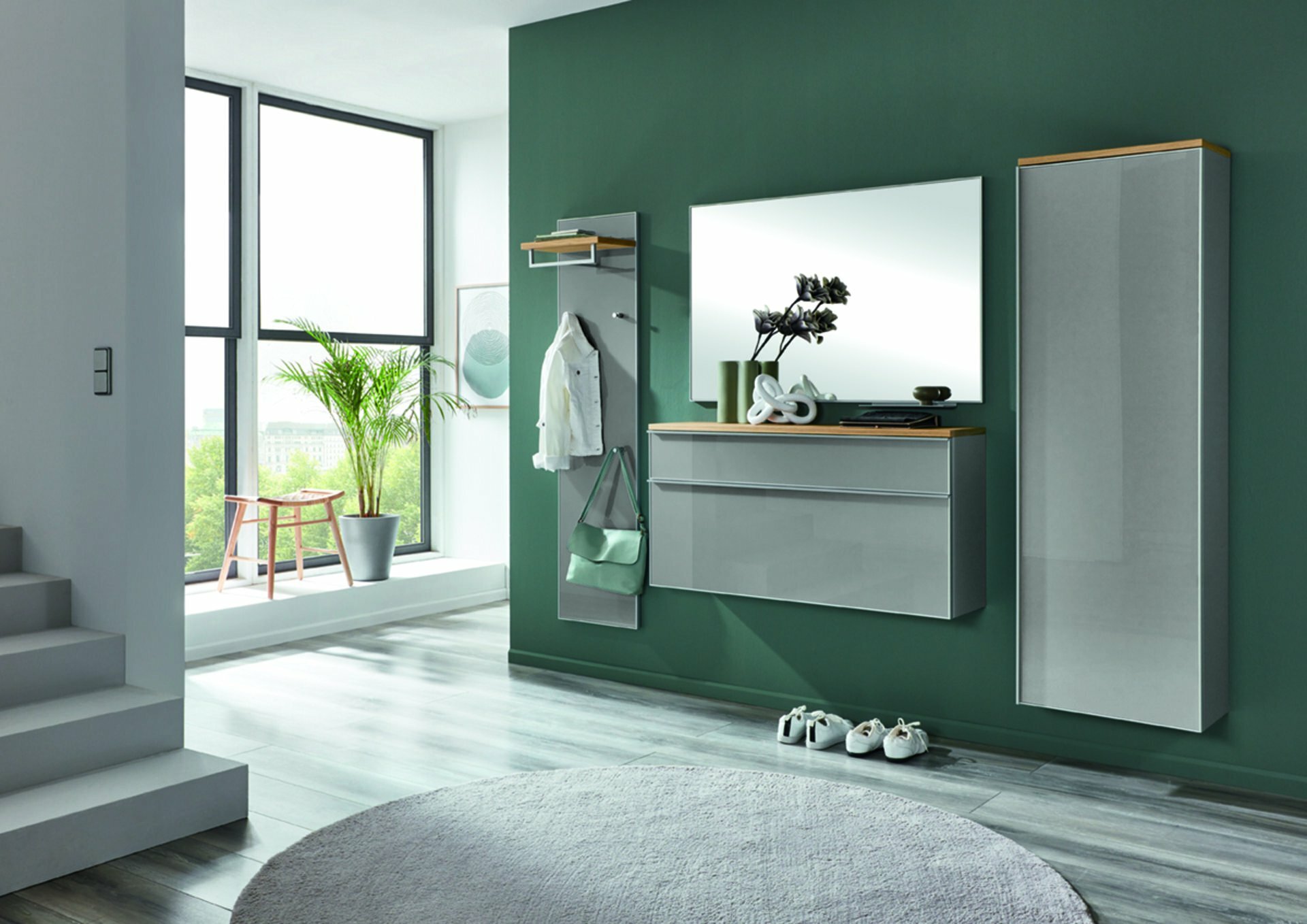 Hängekommode, Vortina