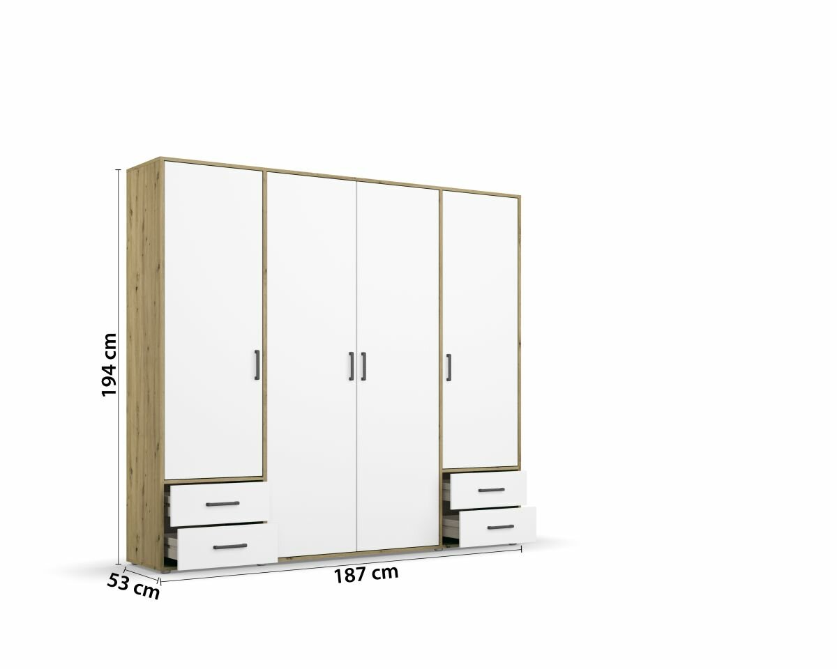 Drehtürenschrank, Voyager
