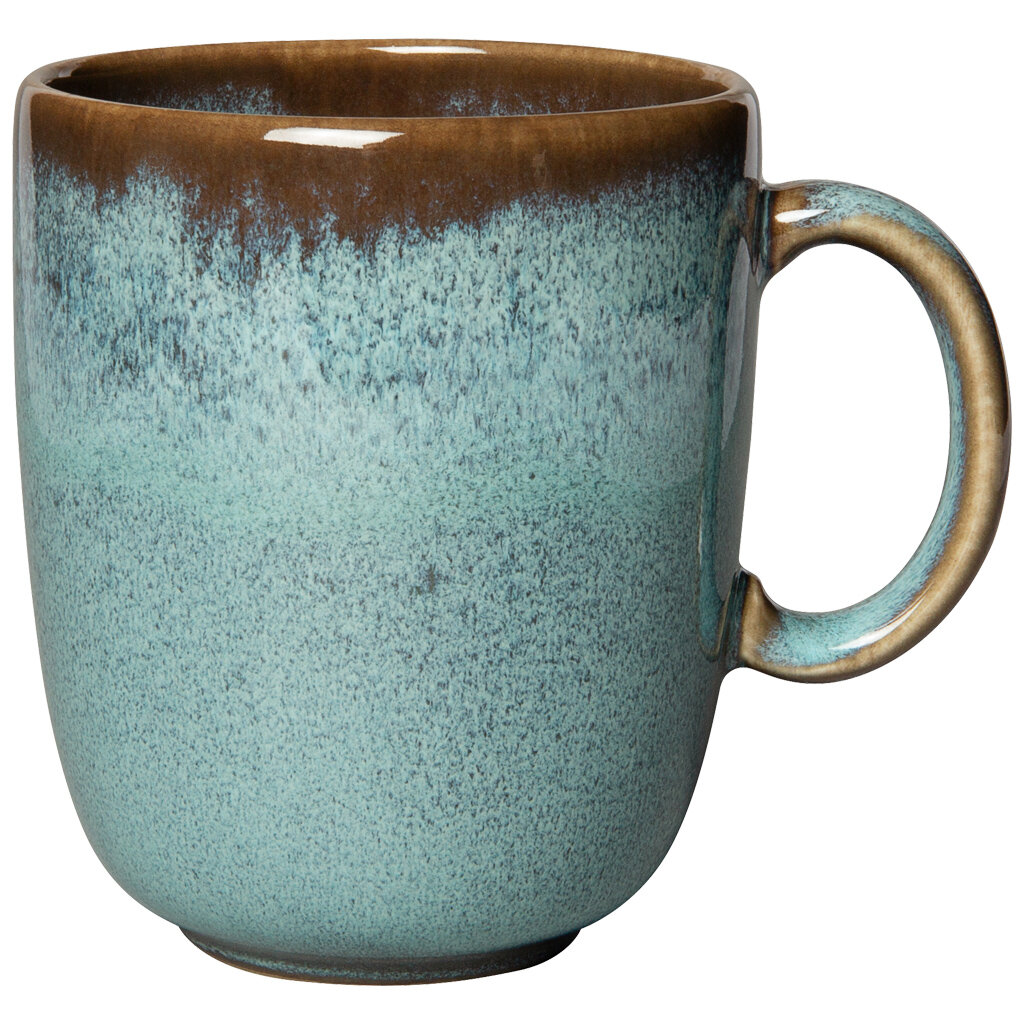 Becher mit Henkel, Lave glacé