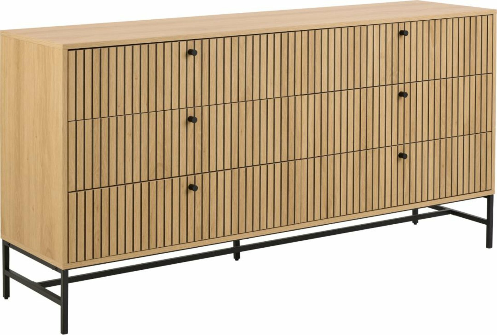 Kommode, Albany mit 6 Schüben