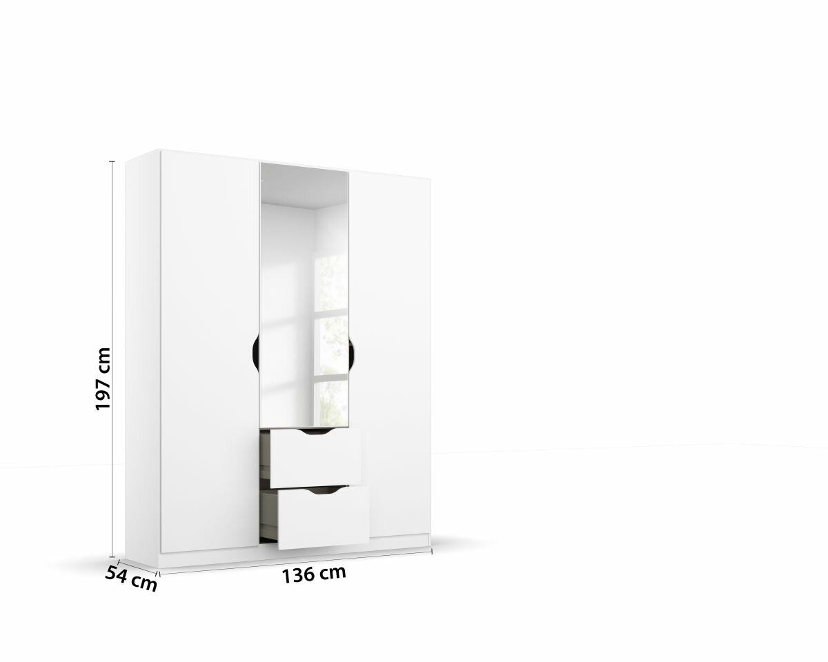 Drehtürenschrank, Alvara Drehtürenschrank, Alvara