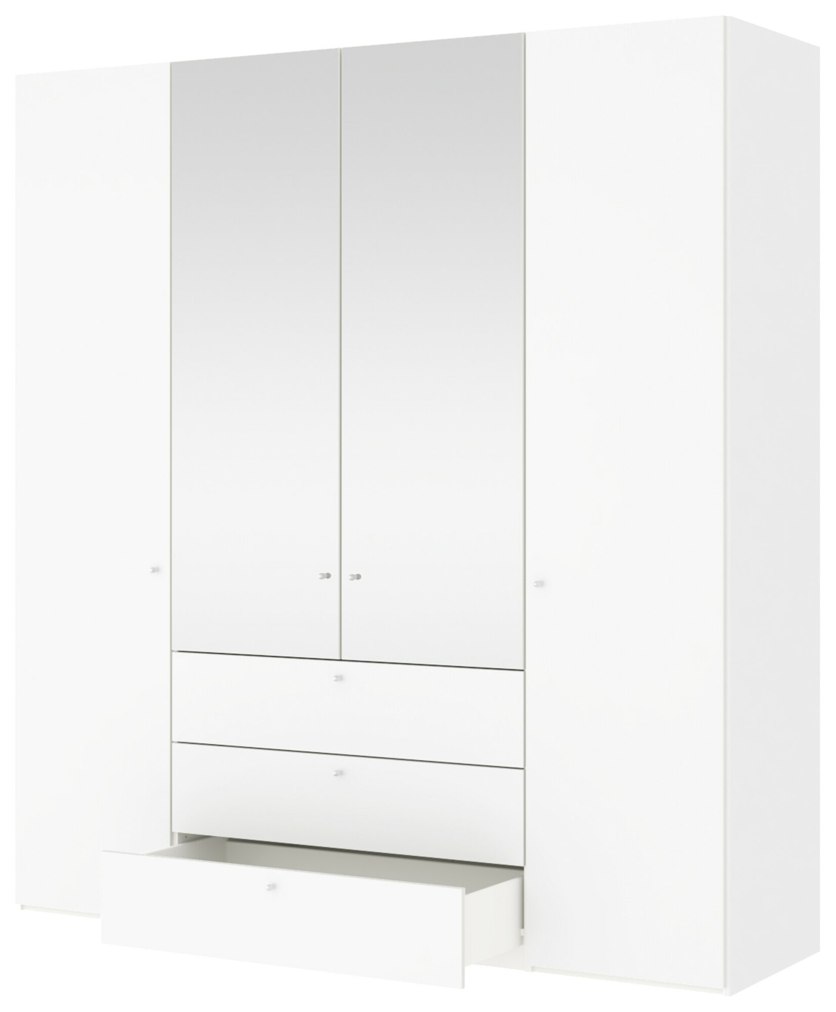 Drehtürenschrank, Longline